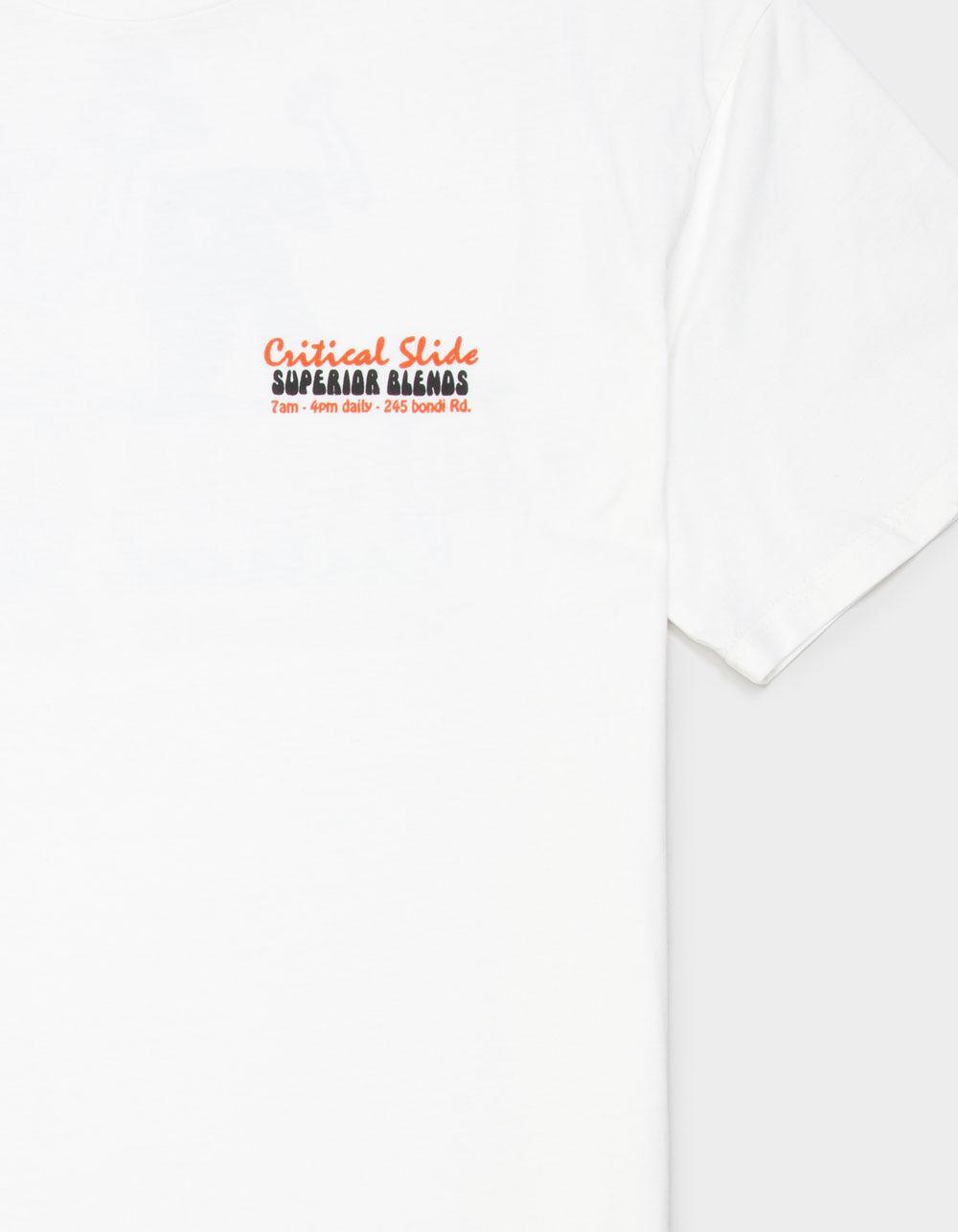 THE CRITICAL SLIDE SOCIETY The Blends Mens Tee - WHITE Product Image