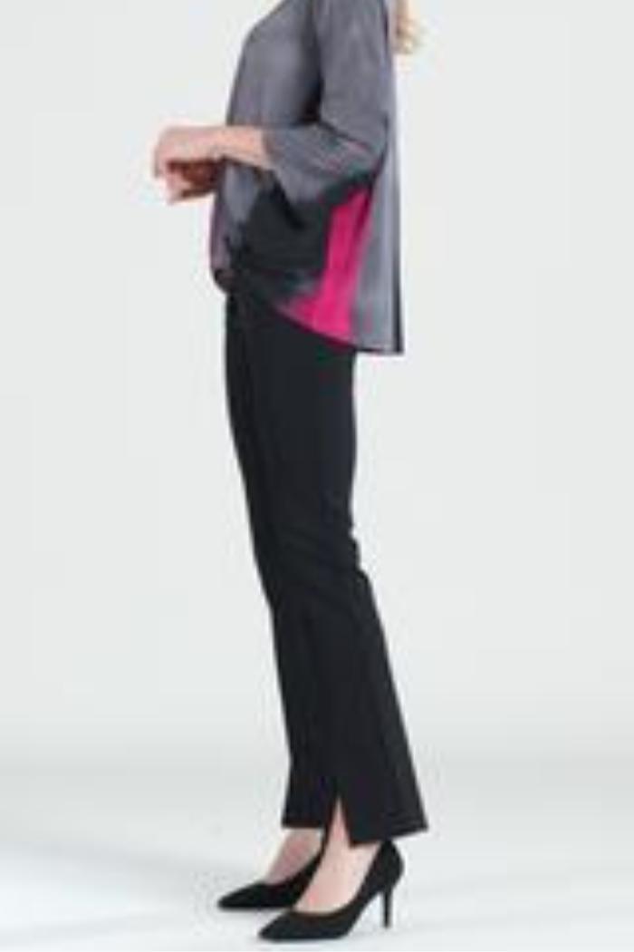 Ponte Kick Front Slit Pant Product Image