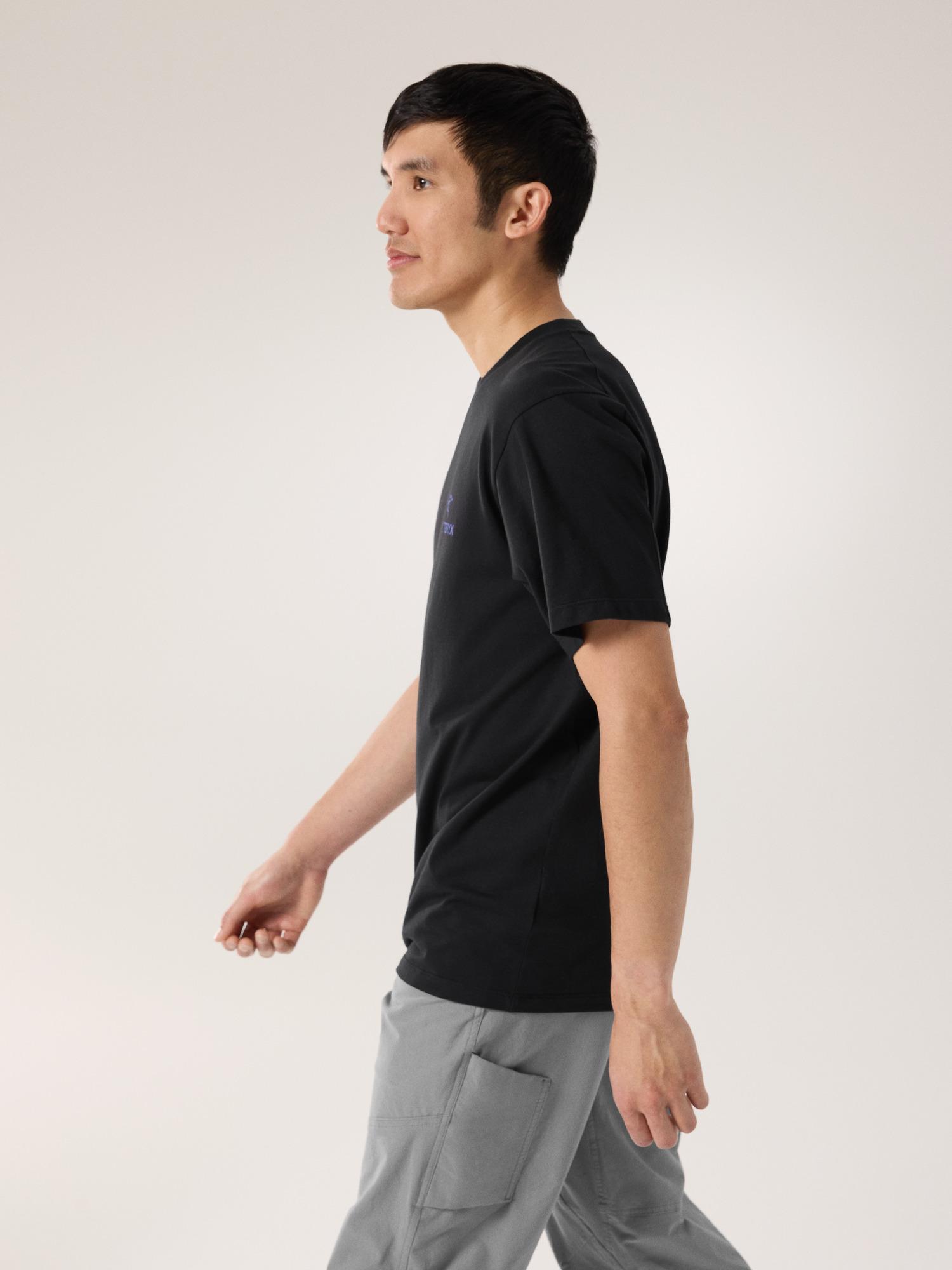 Kragg SL Cotton Bird Word Shirt SS Men's Product Image