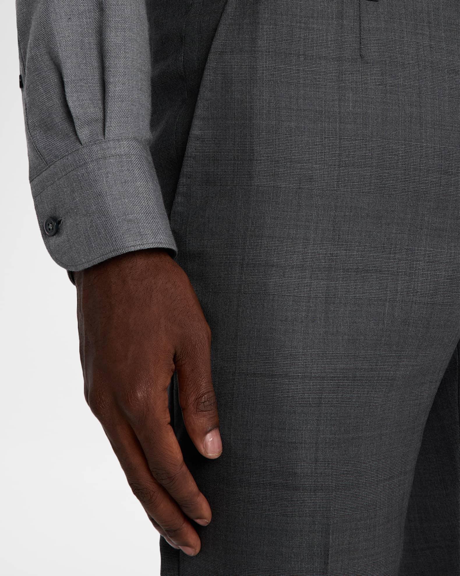 Men's Tonal Plaid 15milmil15 Wool Suit Product Image