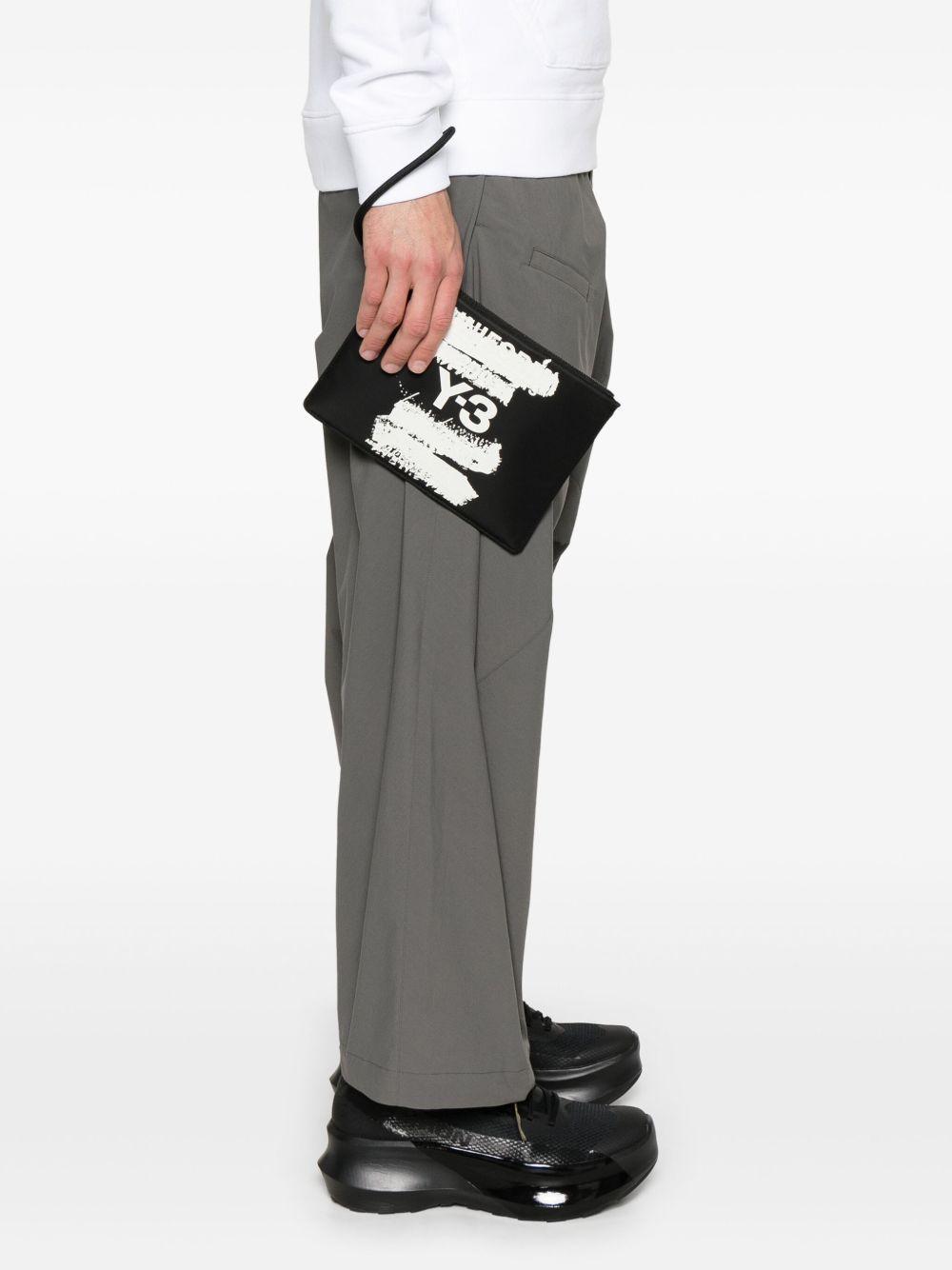 logo-embellished clutch bag Product Image