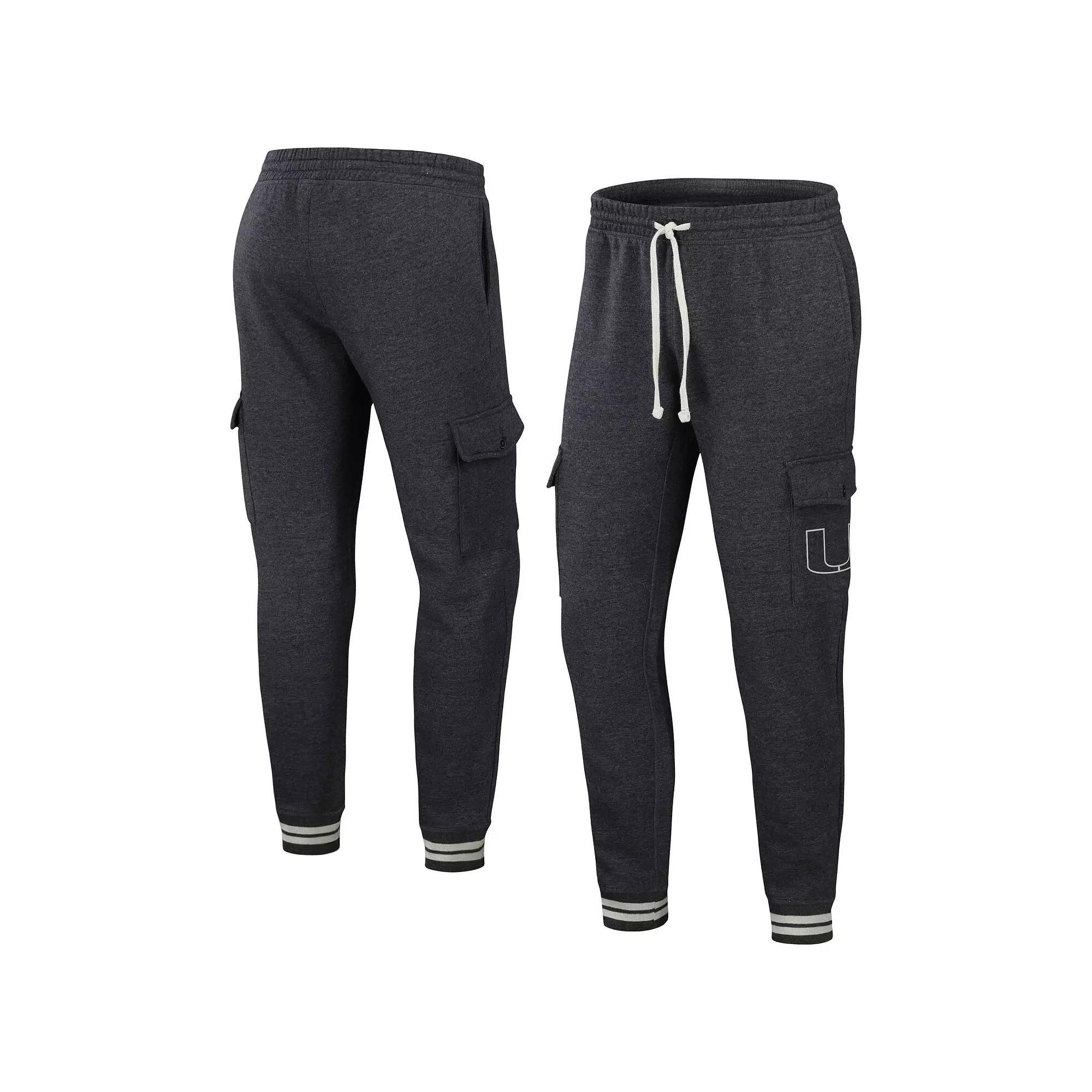 Men's Darius Rucker Collection by Fanatics Heather Charcoal Oregon Ducks Cargo Jogger Pants, Size: 2XL Product Image
