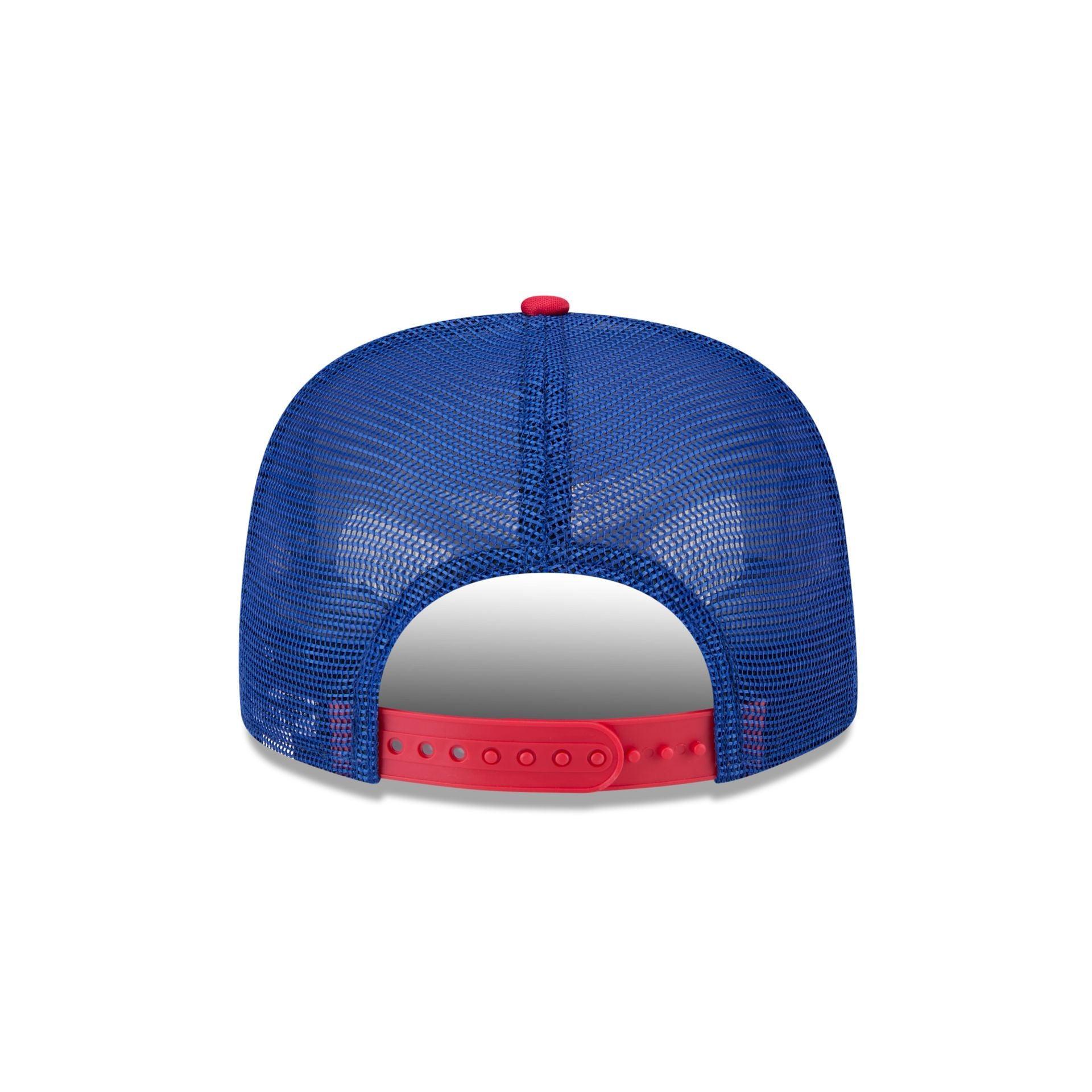 Chicago Cubs Retro Script 9FIFTY A-Frame Trucker Hat Male Product Image