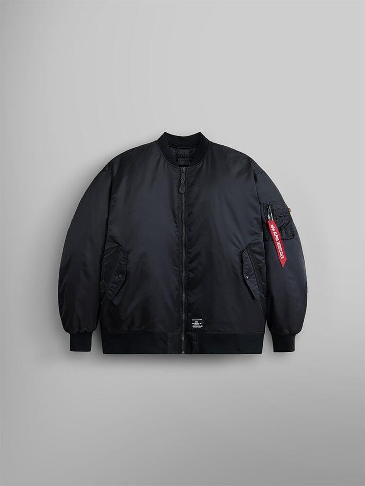 WOMEN'S OVERSIZED MA-1 MOD BOMBER JACKET Product Image
