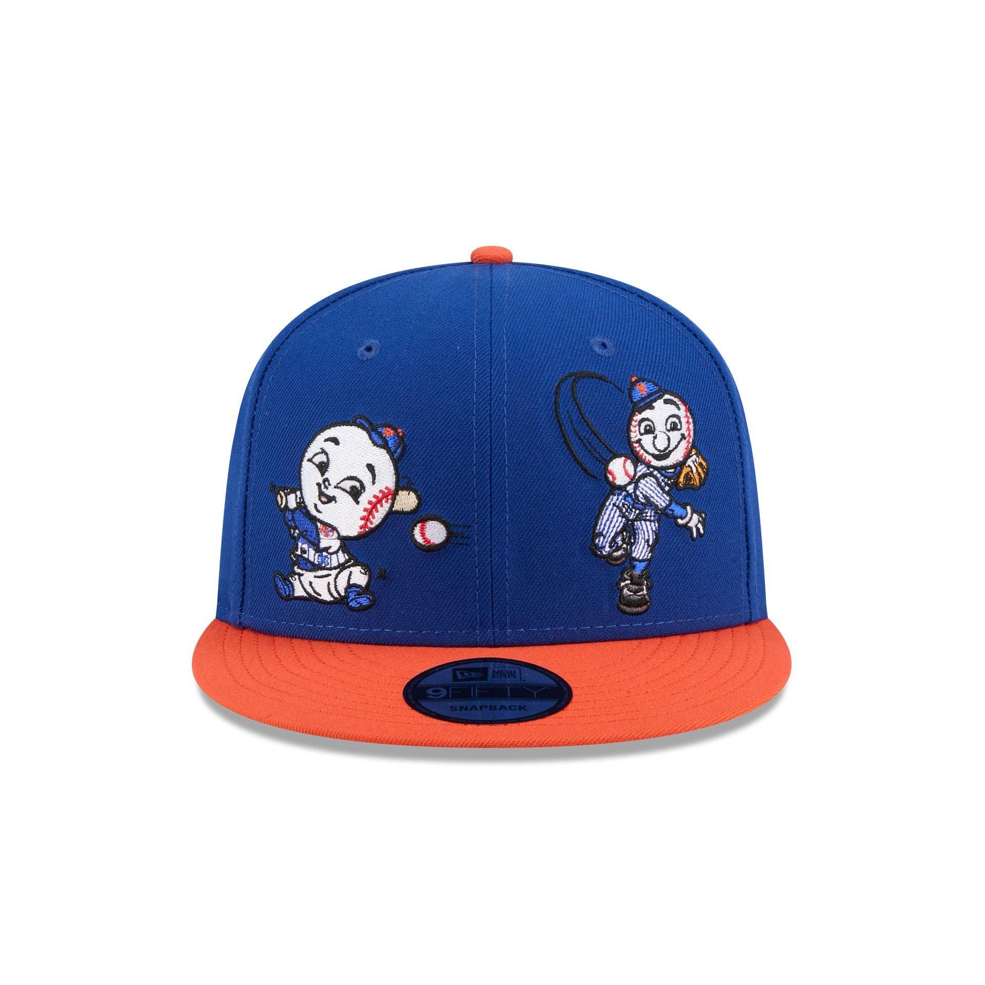 New York Mets Jackie Robinson Day 2025 Retro Crown 9FIFTY Snapback Hat Male Product Image