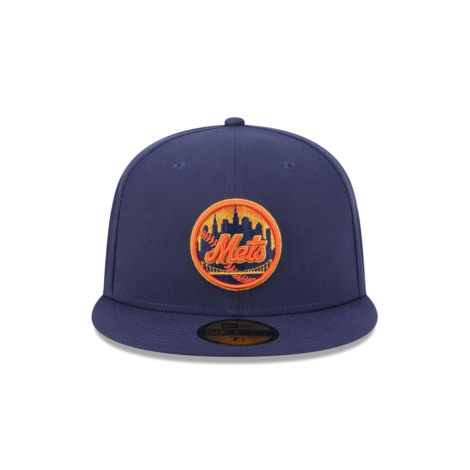 New York Mets Blue Tartan 59FIFTY Fitted Hat Male Product Image