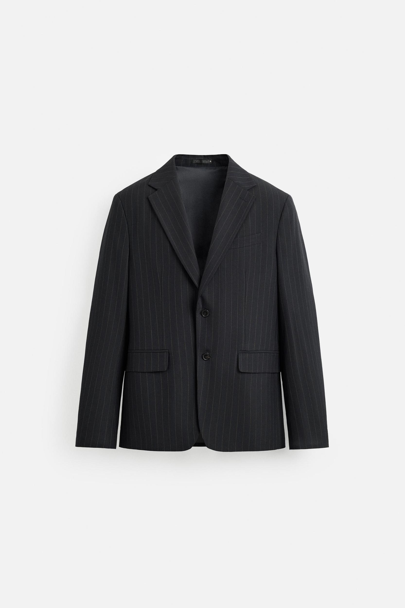 PINSTRIPE SUIT JACKET Product Image