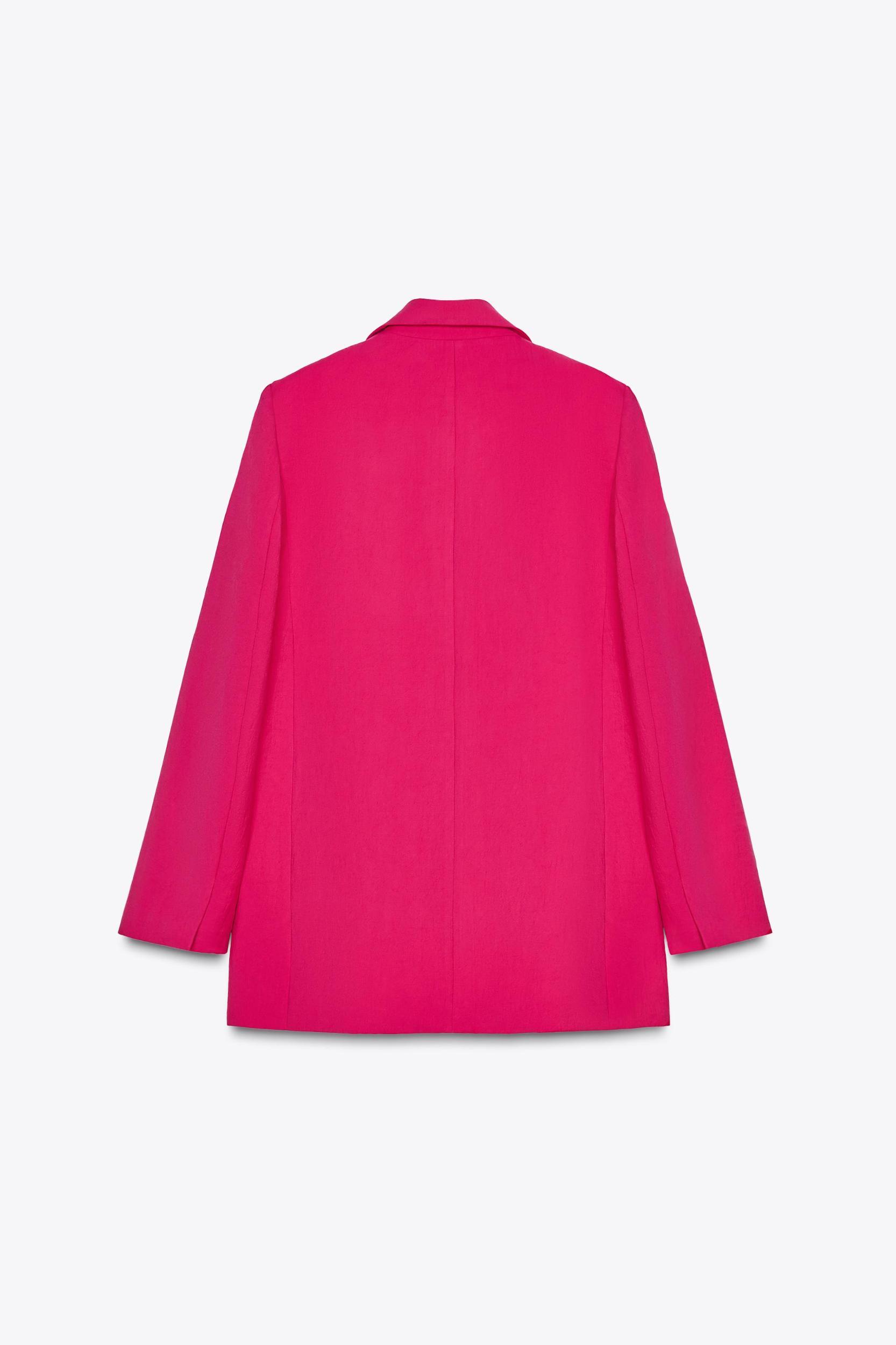 WRINKLED EFFECT BLAZER Product Image