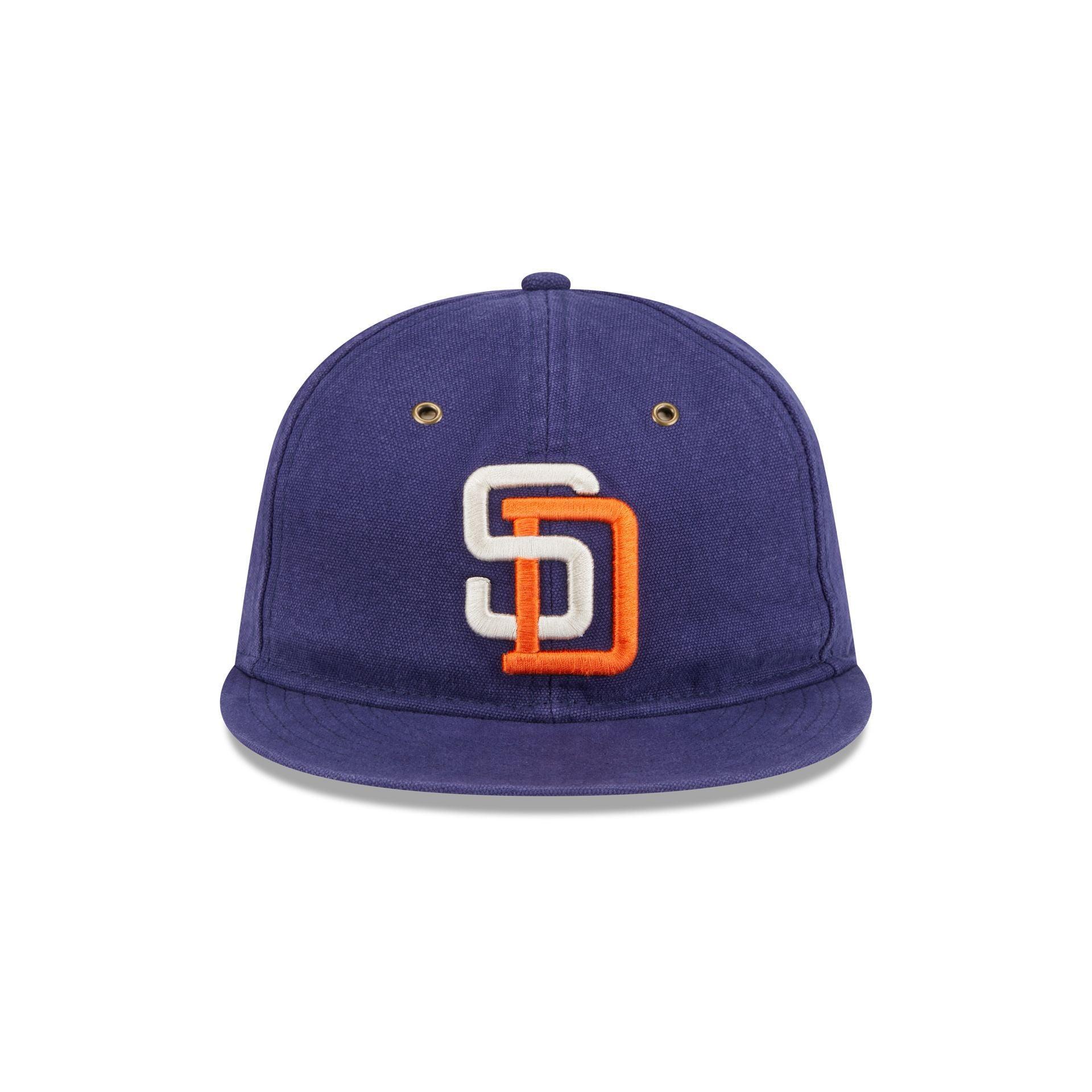 Cleveland Guardians Cotton Canvas Retro Crown 9FIFTY Adjustable Hat Male Product Image