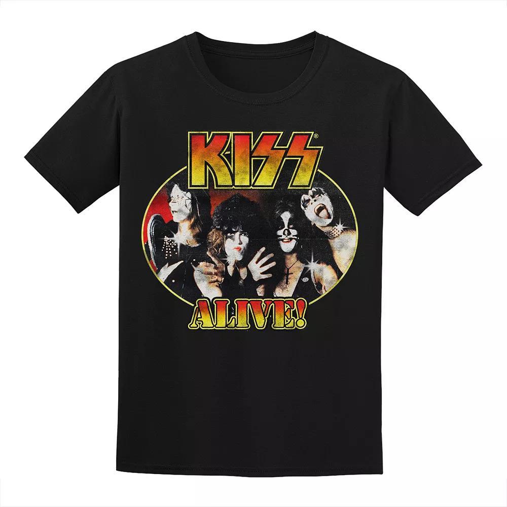 Men's Kiss Tee, Size: Medium, Black Product Image