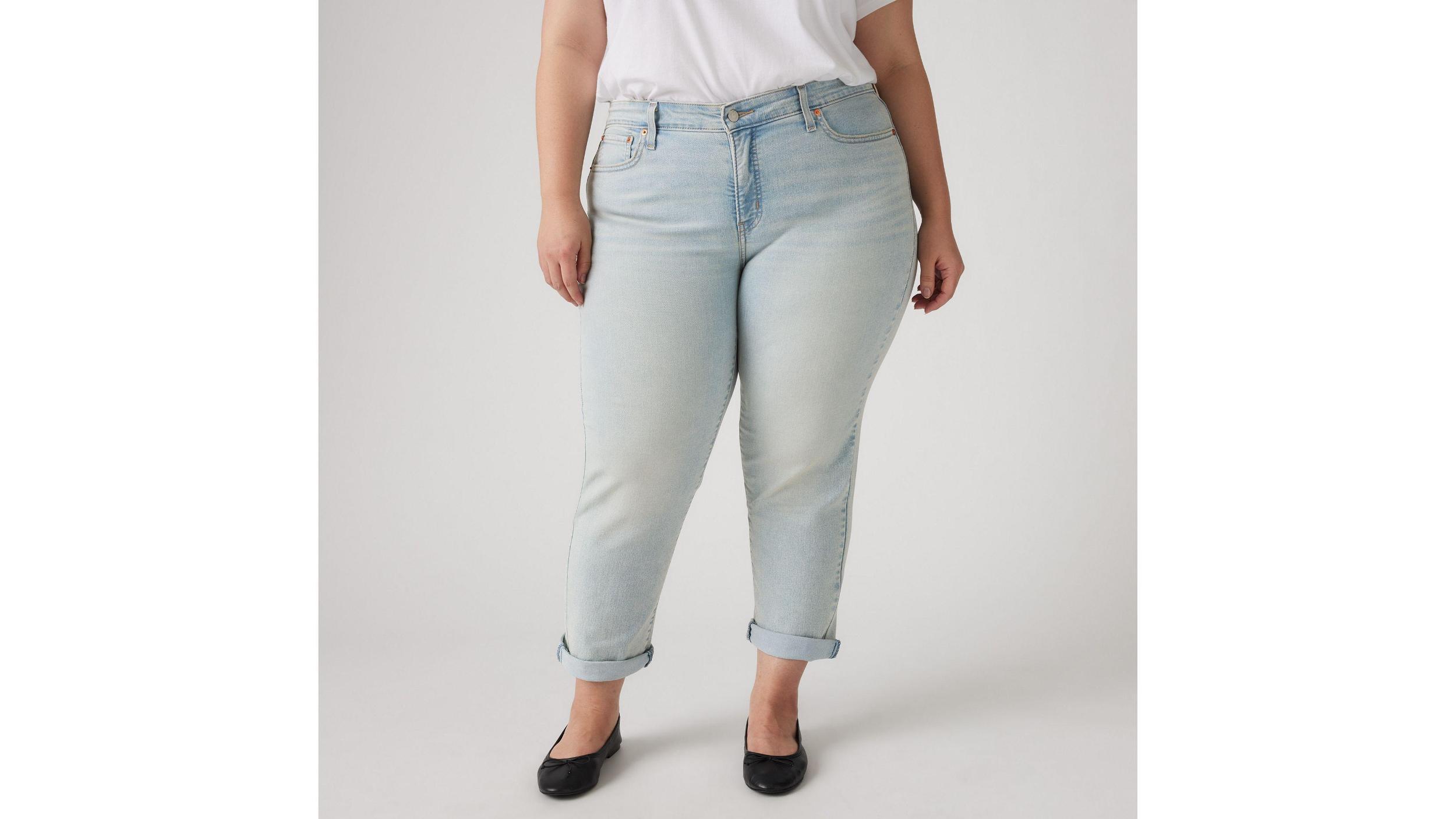 Boyfriend Mid-Rise Women's Jeans (Plus Size) Product Image