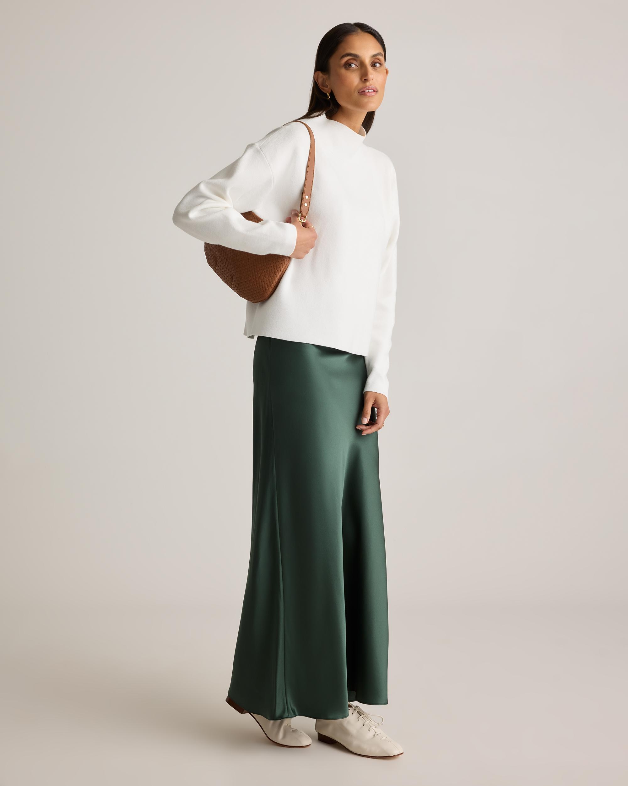 Quince | Women's Italian Handwoven Leather Mini Shoulder Bag Italian Leather Product Image