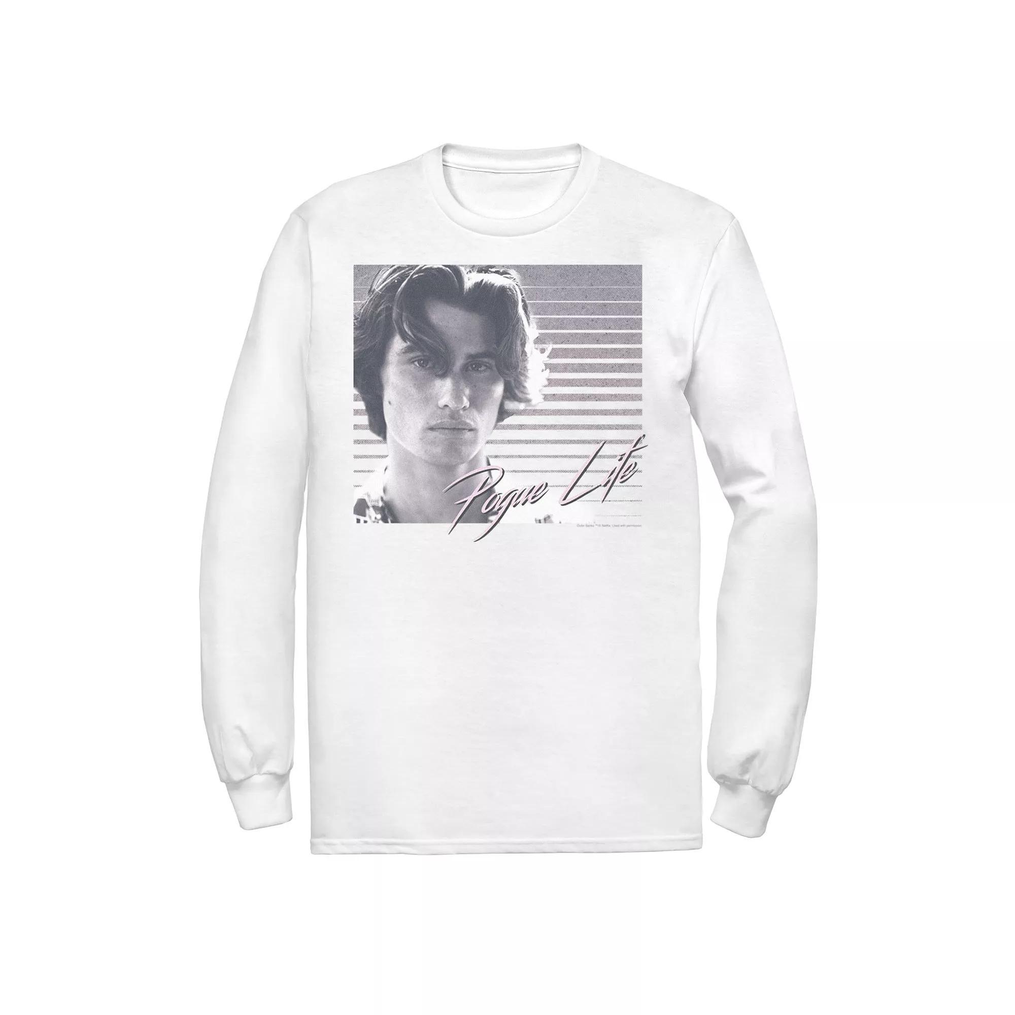 Men's Outer Banks John B Pogue Life Tee, Boy's, Size: Small, White Product Image