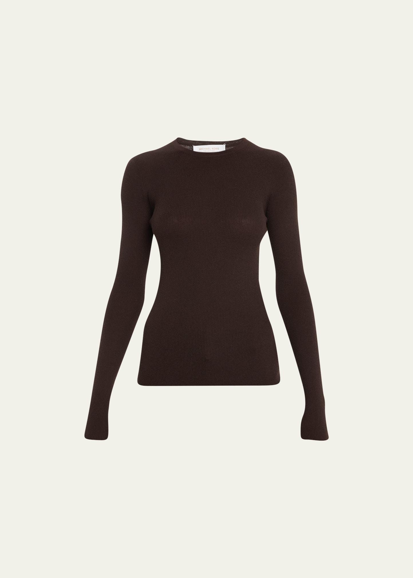 Michael Kors Collection Cashmere Hutton Rib Top Product Image