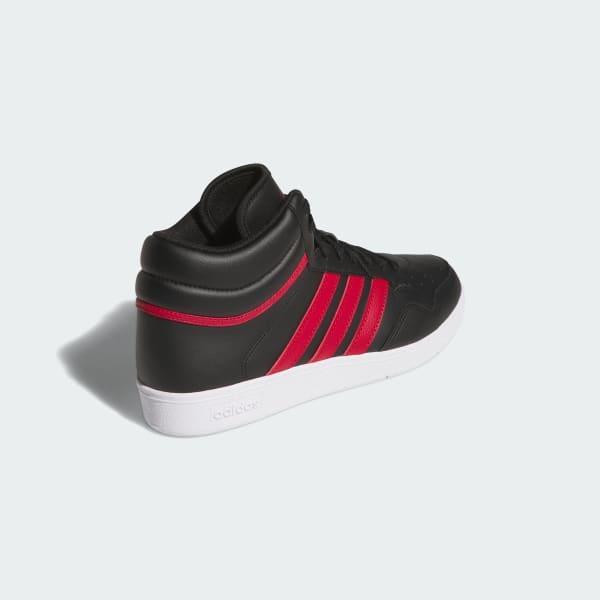 adidas Hoops 4.0 Mid Sportswear Men's Basketball Shoes, Size: 6, Black Team Victory Red Product Image