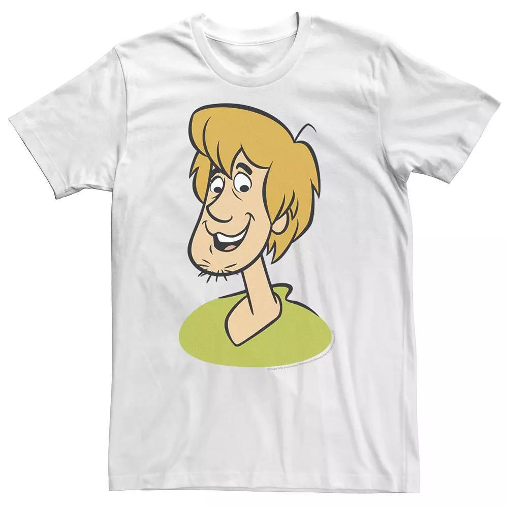 Big & Tall Scooby-Doo Shaggy Large Portrait Tee, Men's, Size: 3XL Tall, White Product Image