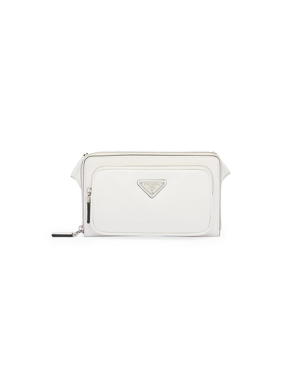 Mens Saffiano Leather Belt Bag Product Image