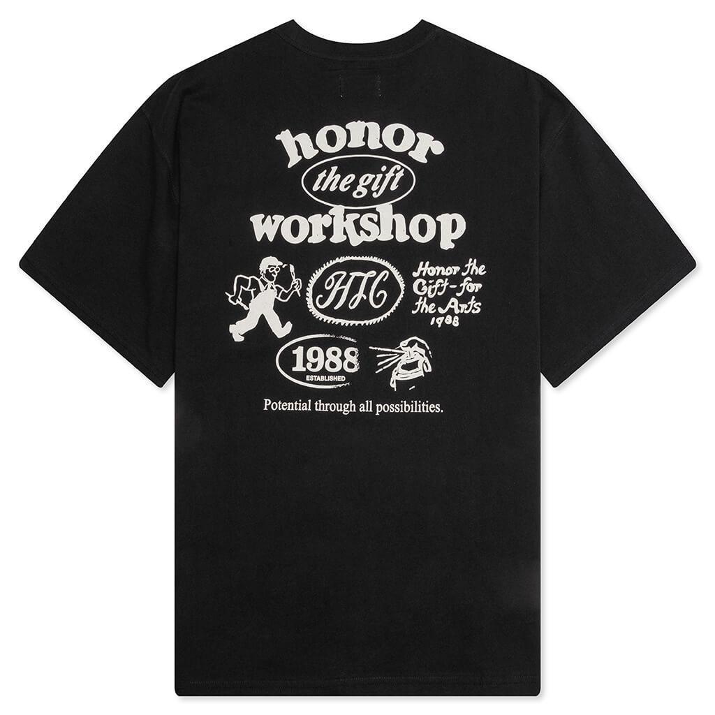 Honor Workshop Tee - Black Male Product Image