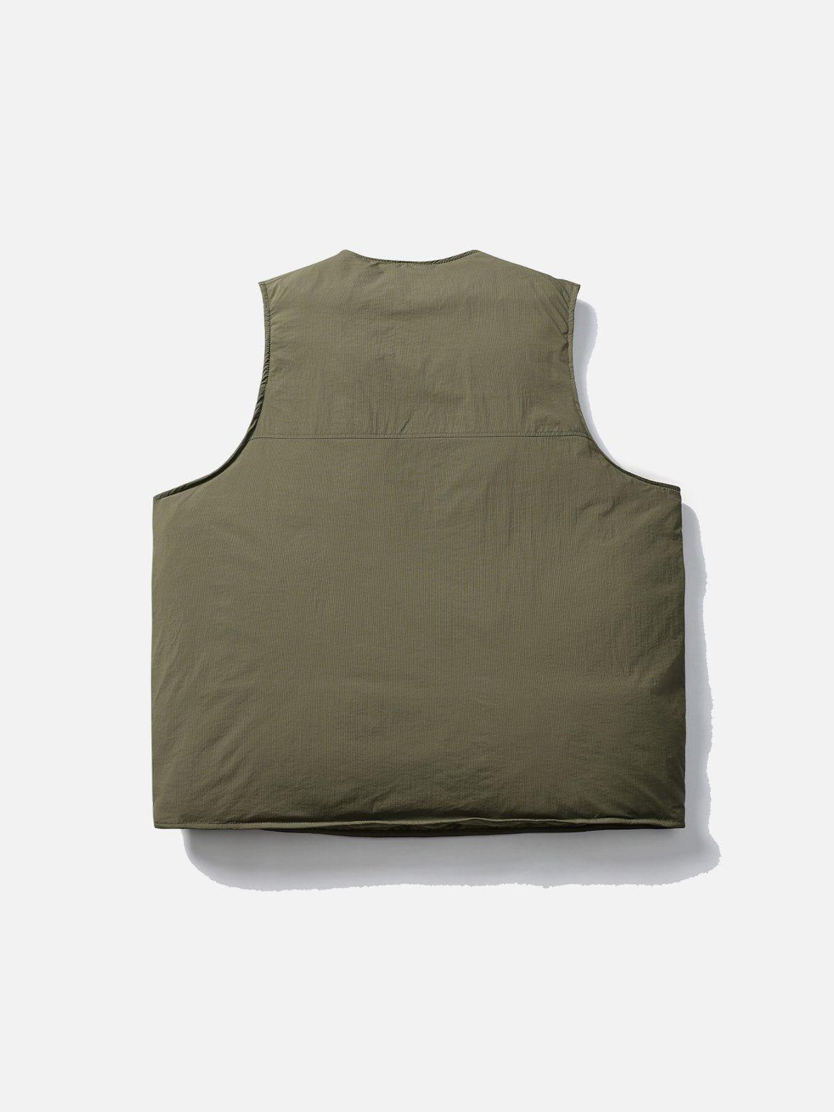 Aelfric Eden Irregular Zip Up Down Vest Product Image