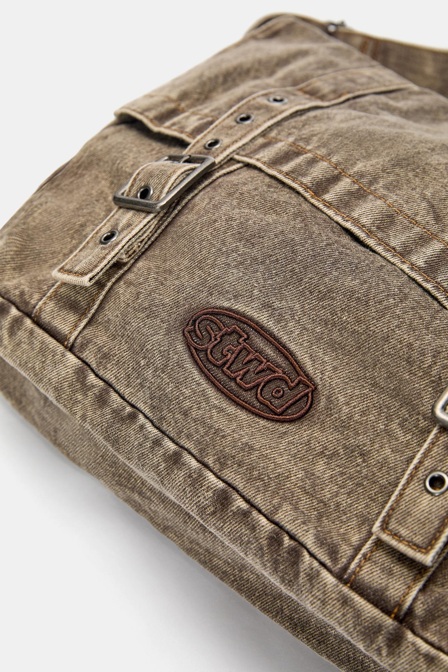 STWD denim crossbody bag Product Image