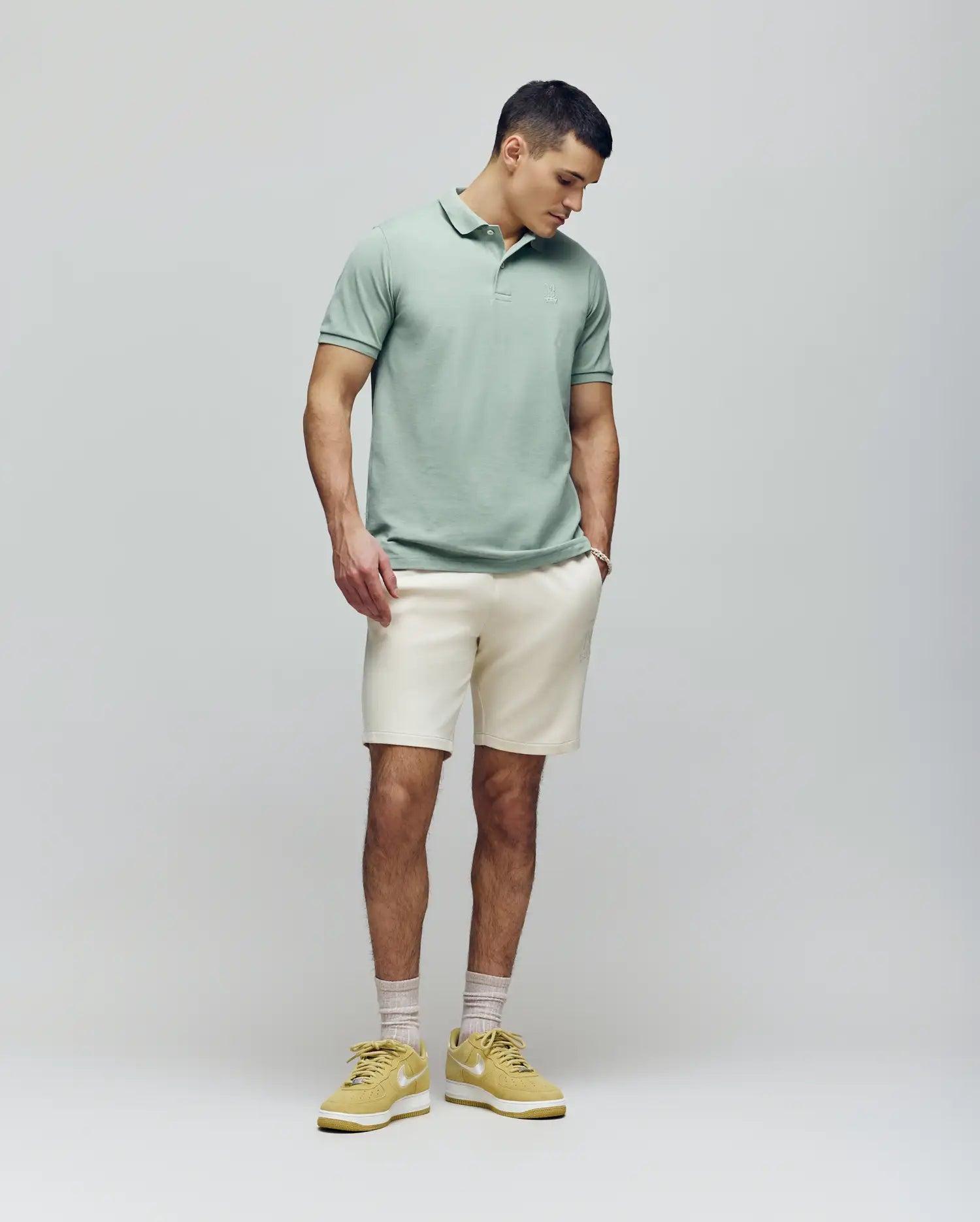 Men's James Premium Pique Polo 335 ICEBERG GREEN / S Product Image
