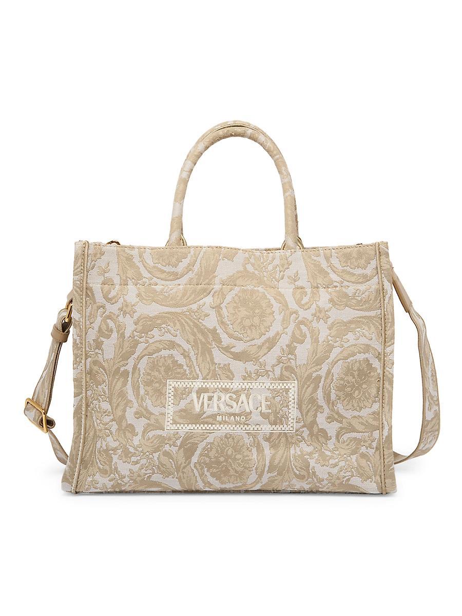 Athena Large Jacquard Tote Bag Product Image