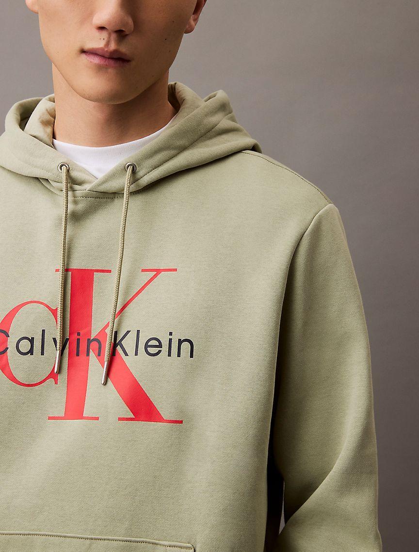 Monogram Logo Fleece Hoodie Product Image