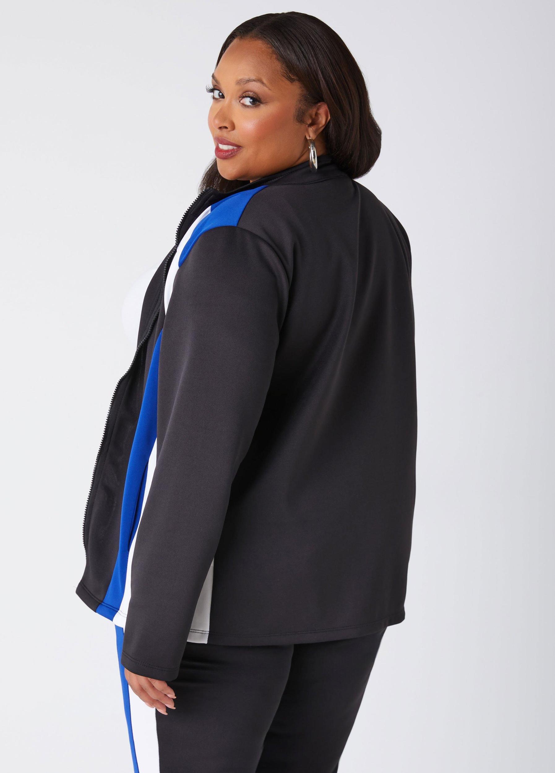 Colorblock Zipped Track Jacket Product Image