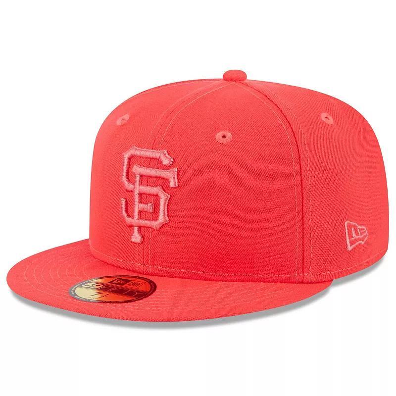 Men's New Era Red San Francisco Giants 2023 Spring Color Basic 59FIFTY Fitted Hat, Size: 7 1/4 Product Image