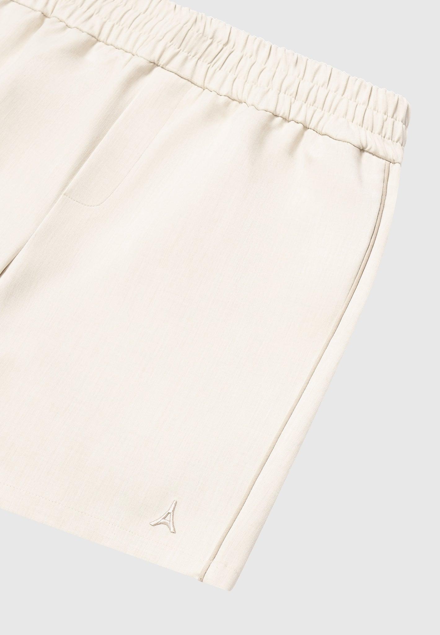 Signature Baseball Shorts - Beige Male Product Image