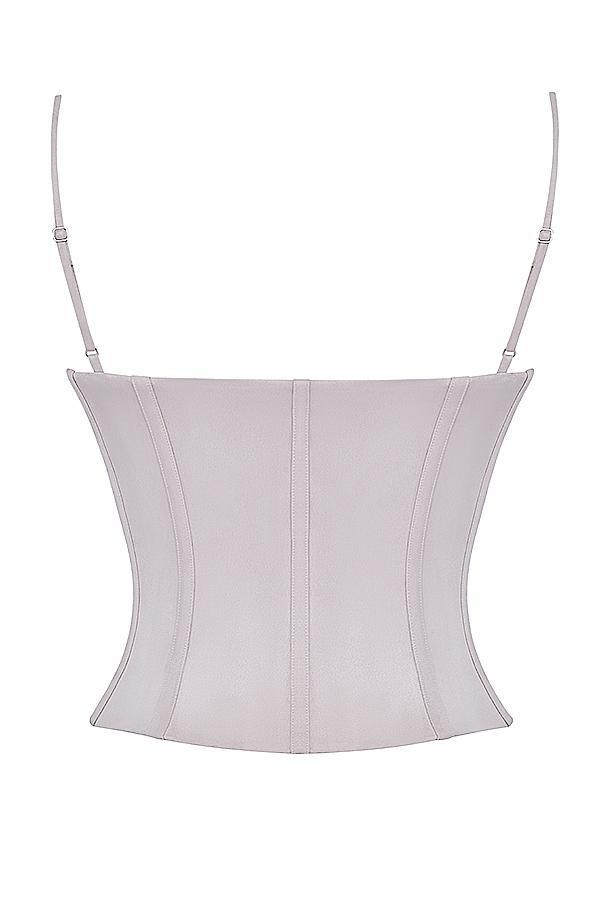 Petunia Light Lavender Embroidered Corset Product Image