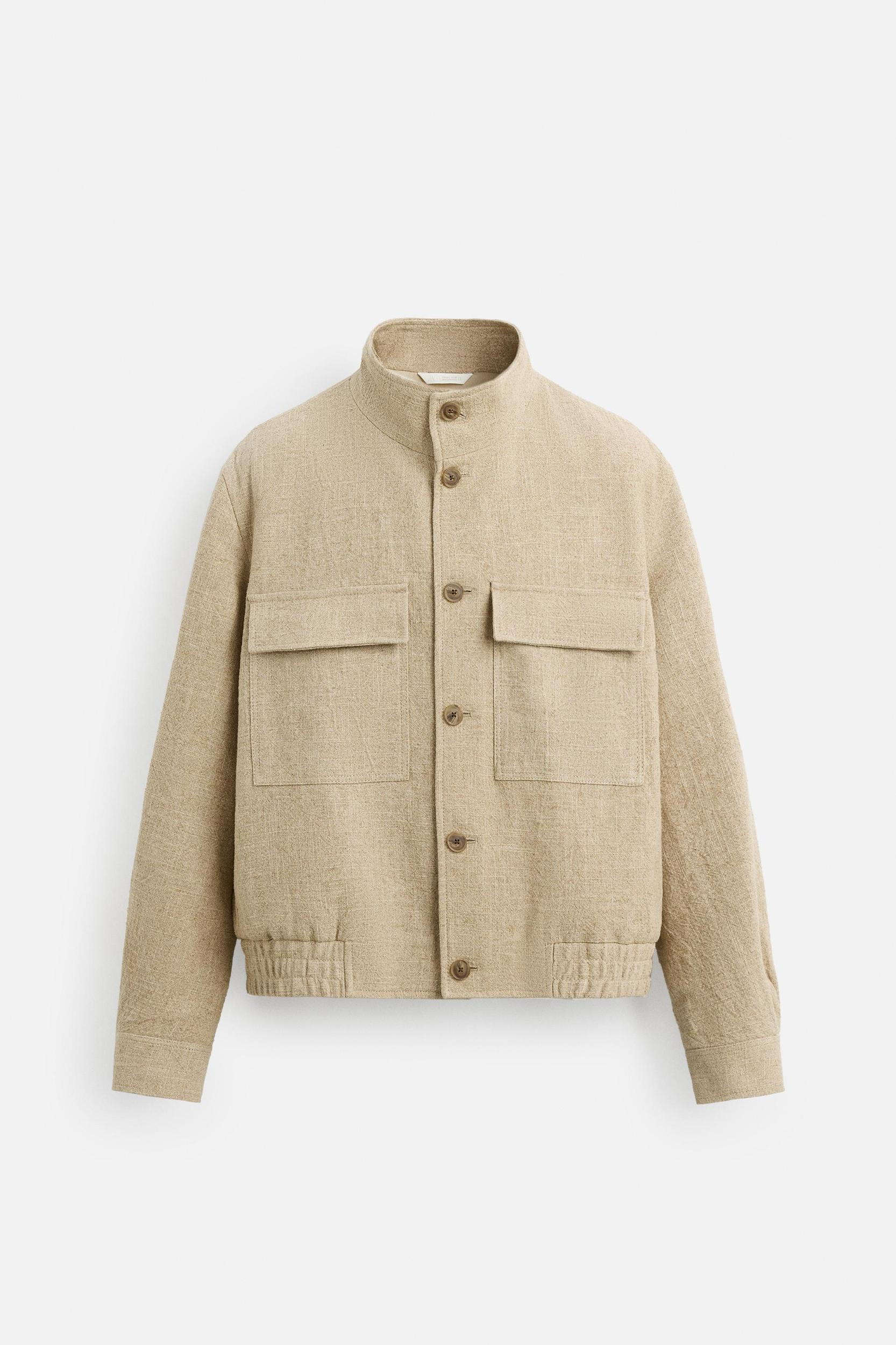 LINEN - COTTON JACKET Product Image