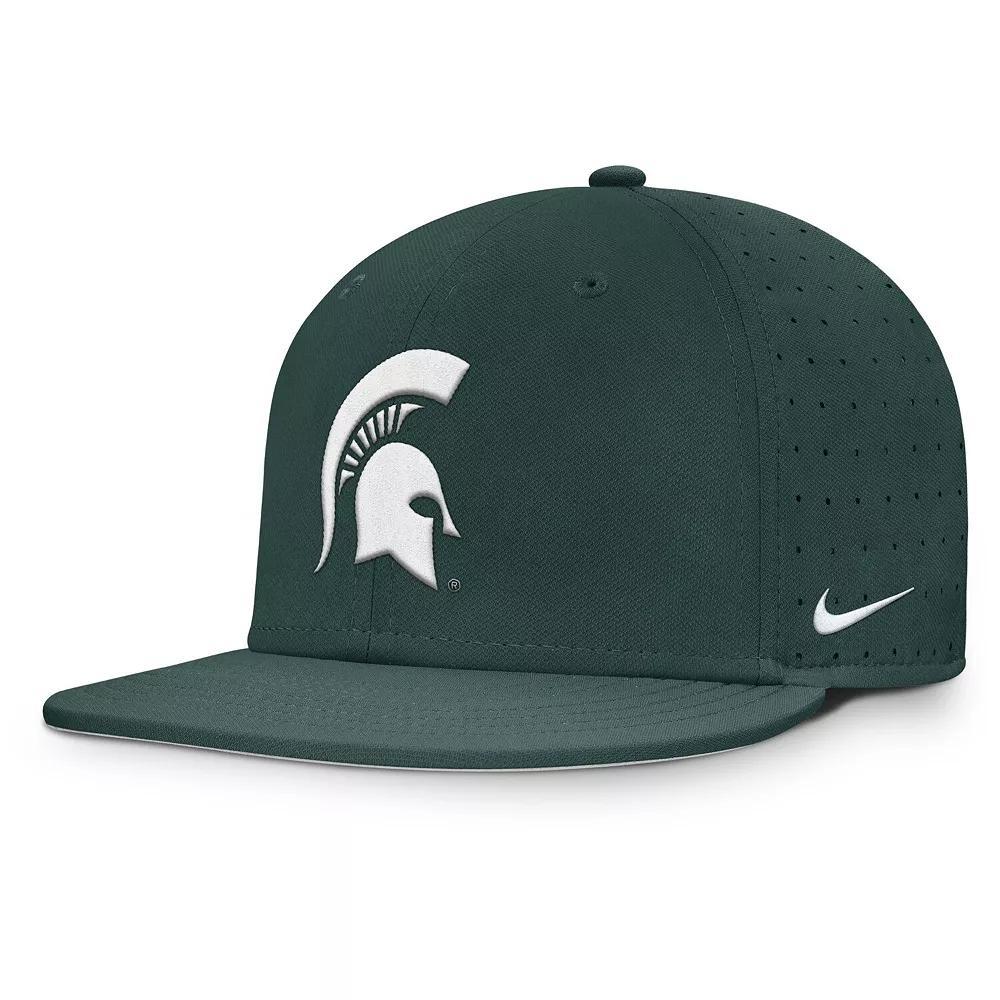 Michigan State Spartans Dugout True Men’s Nike Dri-FIT College Fitted Hat Product Image