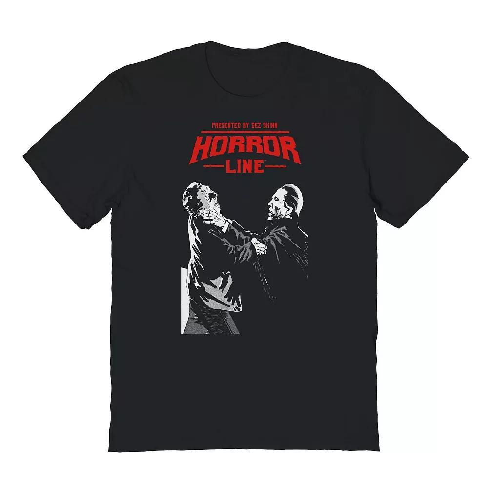 Men's Horror Line Dracula Choke Graphic Tee, Size: Large, Black Product Image