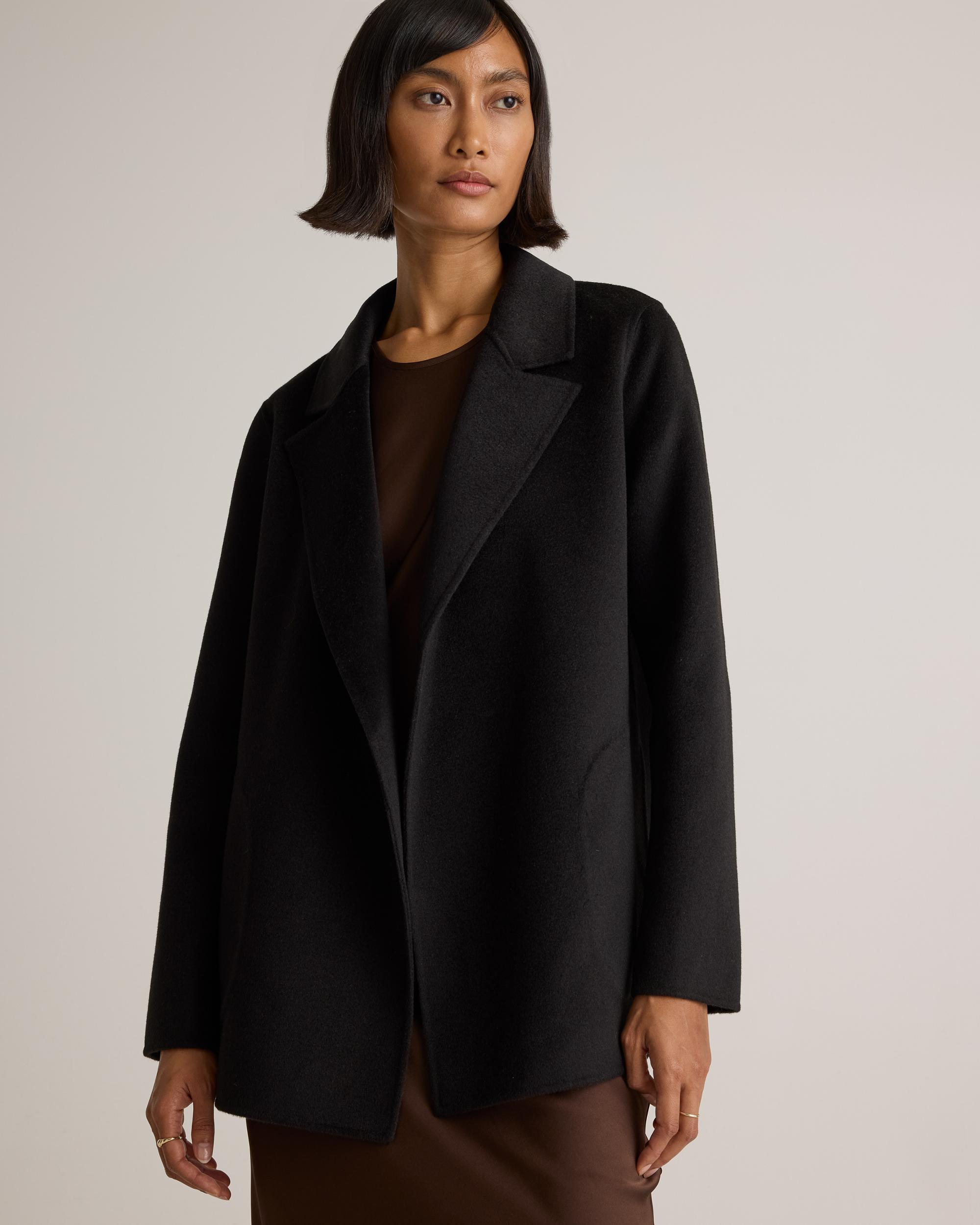 Quince | Women's 100% Mongolian Cashmere Double-Faced Open Blazer Size XL Product Image