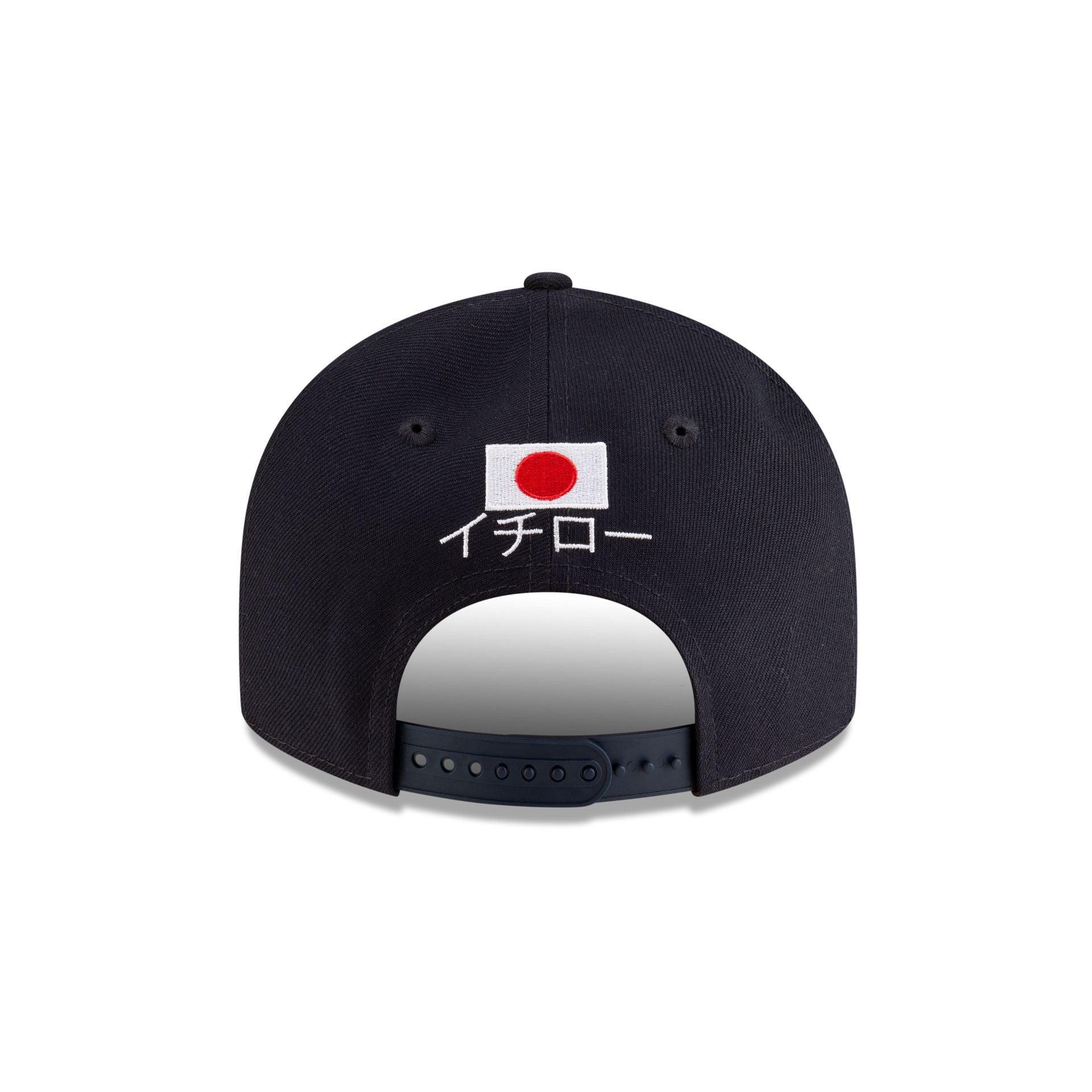 Seattle Mariners Hall of Fame 2025 Ichiro Suzuki Low Profile 9FIFTY Snapback Hat Male Product Image