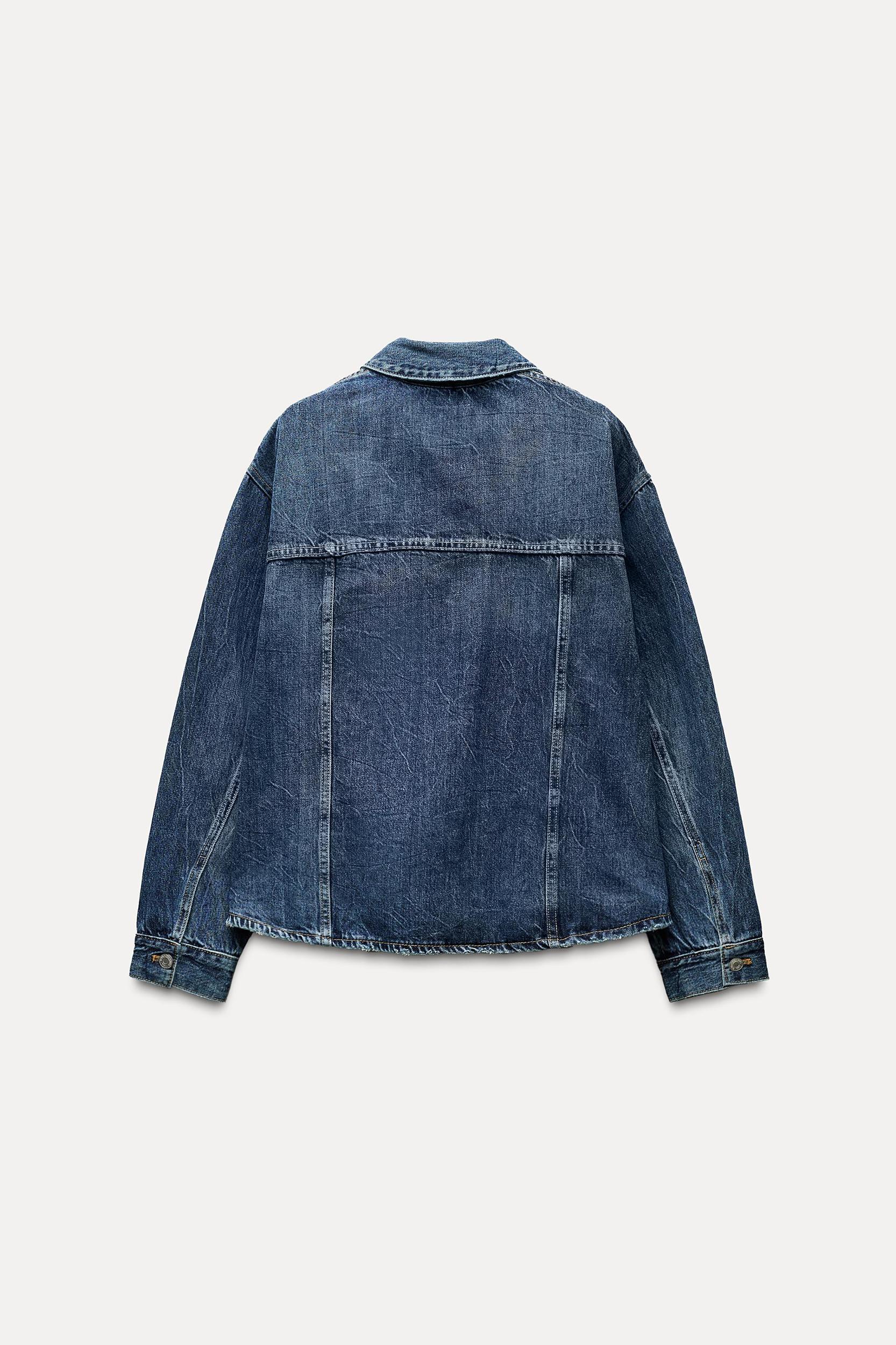 TRF DENIM OVERSHIRT Product Image