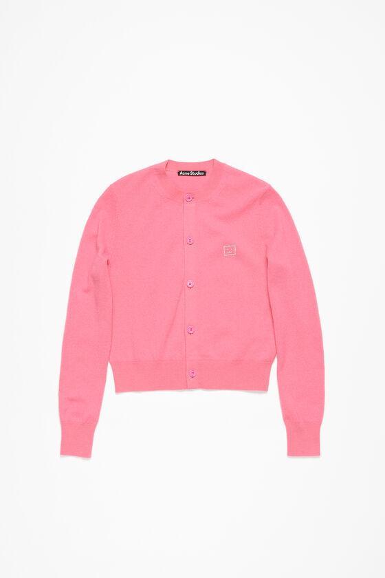 Embellished Face logo cardigan Product Image