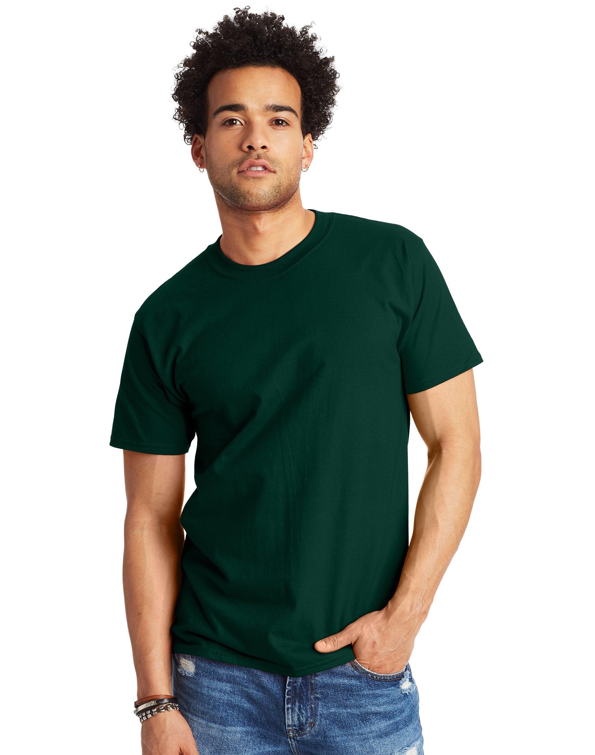 Mens Hanes Beefy Heavyweight Tee Grey Heather Product Image