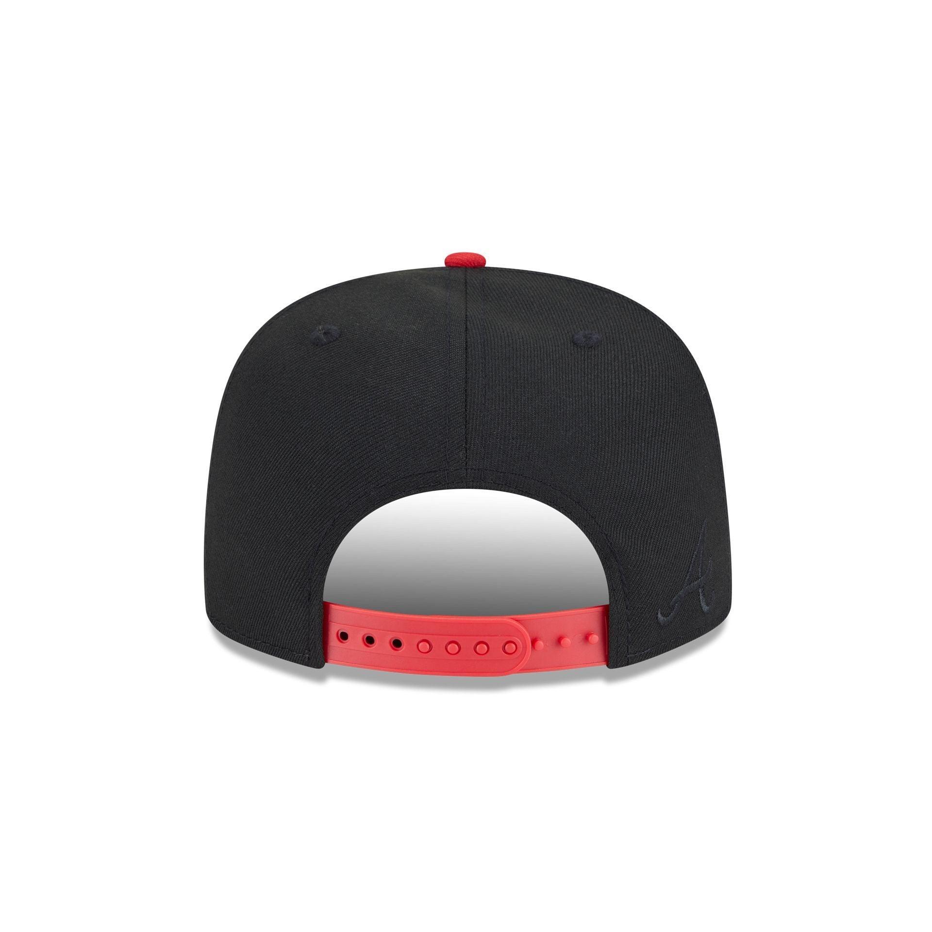 Atlanta Braves City Script 9FIFTY A-Frame Snapback Hat Male Product Image