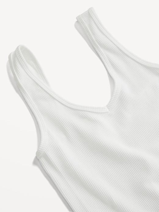 Rib-Knit Seamless Tank Top Product Image