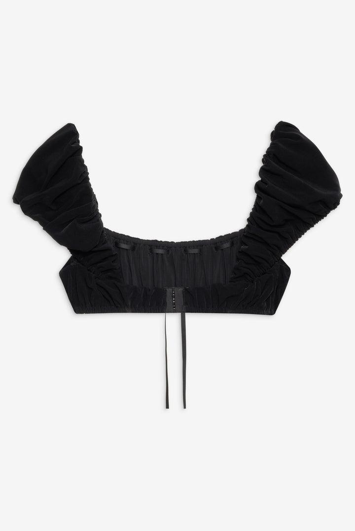 Cindy Crop Top — Black Product Image