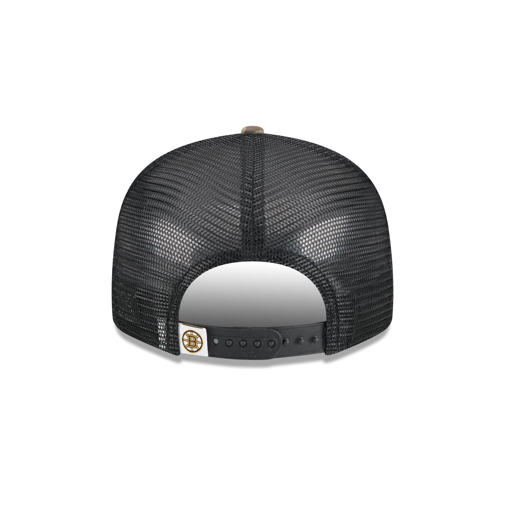 Boston Bruins Camo 9FIFTY Trucker Hat Male Product Image