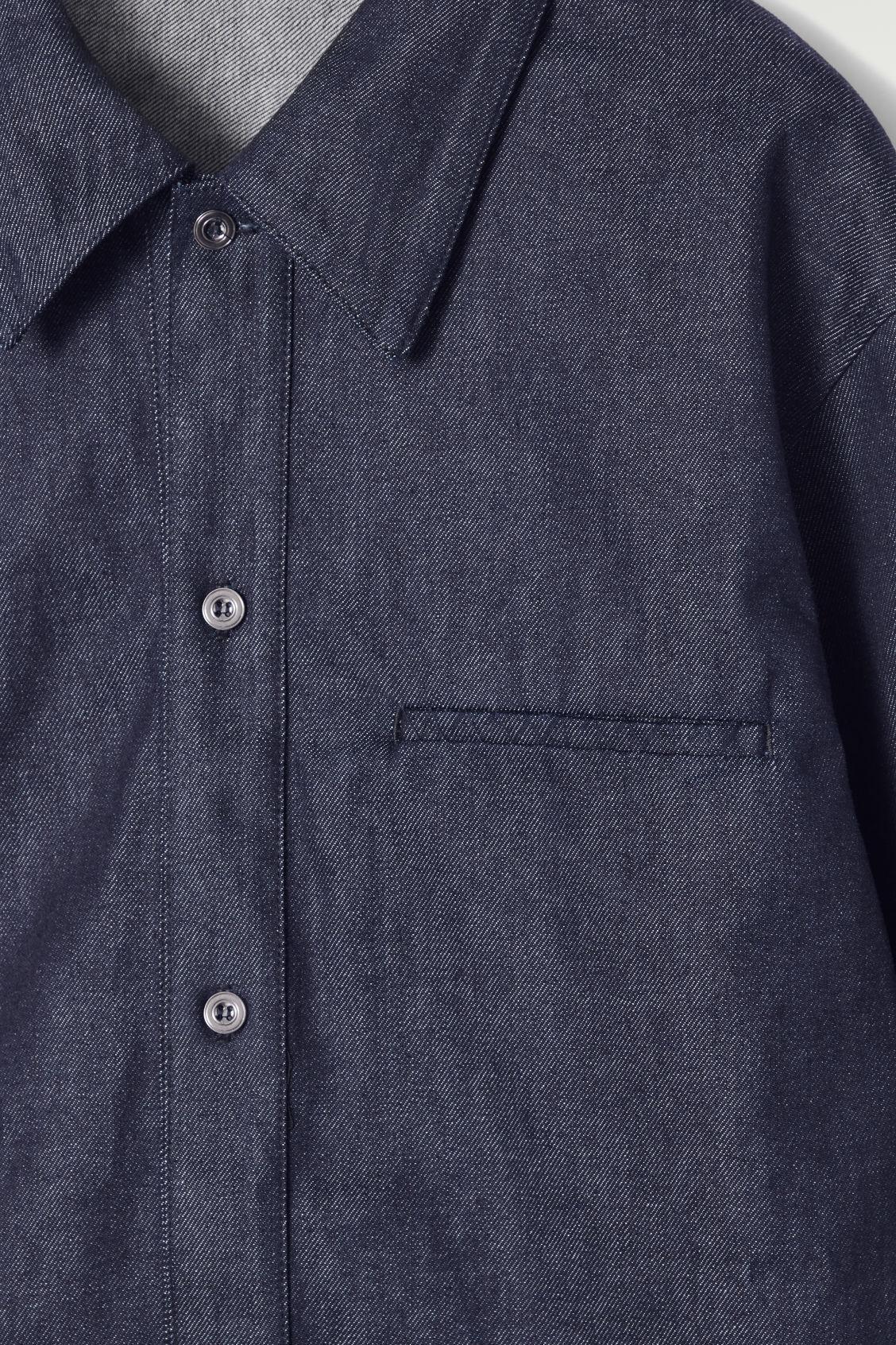 THE RAW DENIM SHIRT Product Image