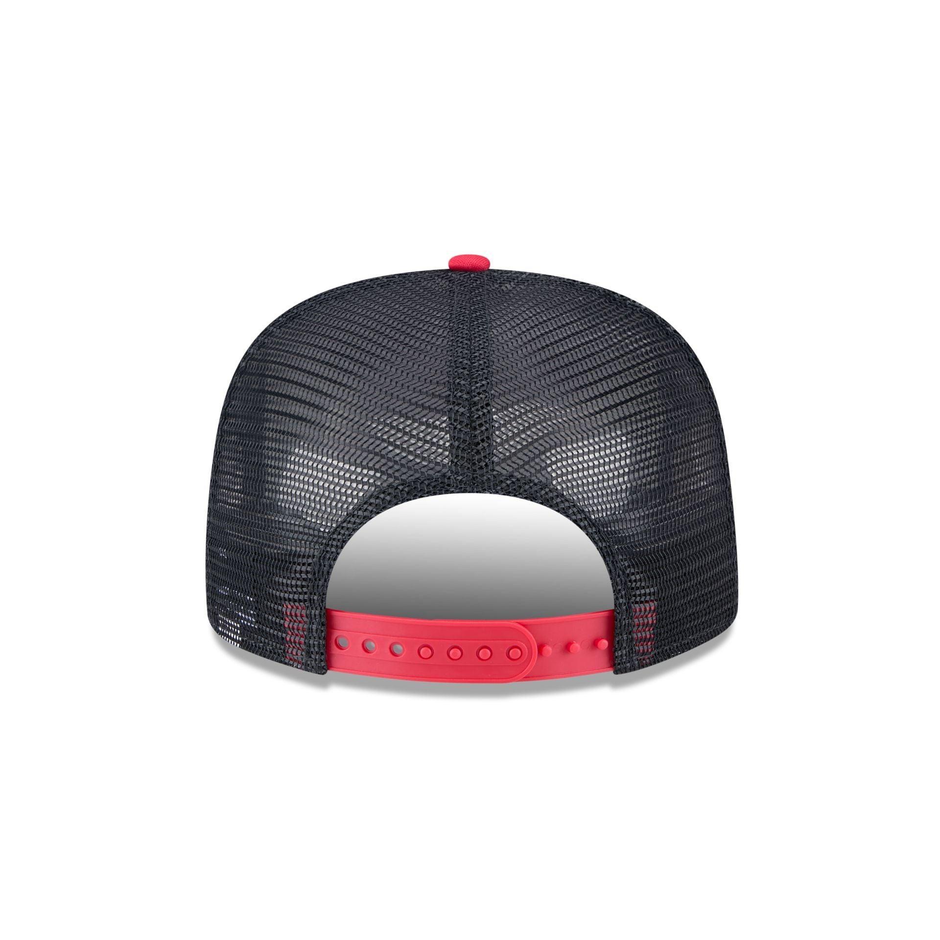 Atlanta Braves Retro Script 9FIFTY A-Frame Trucker Hat Male Product Image