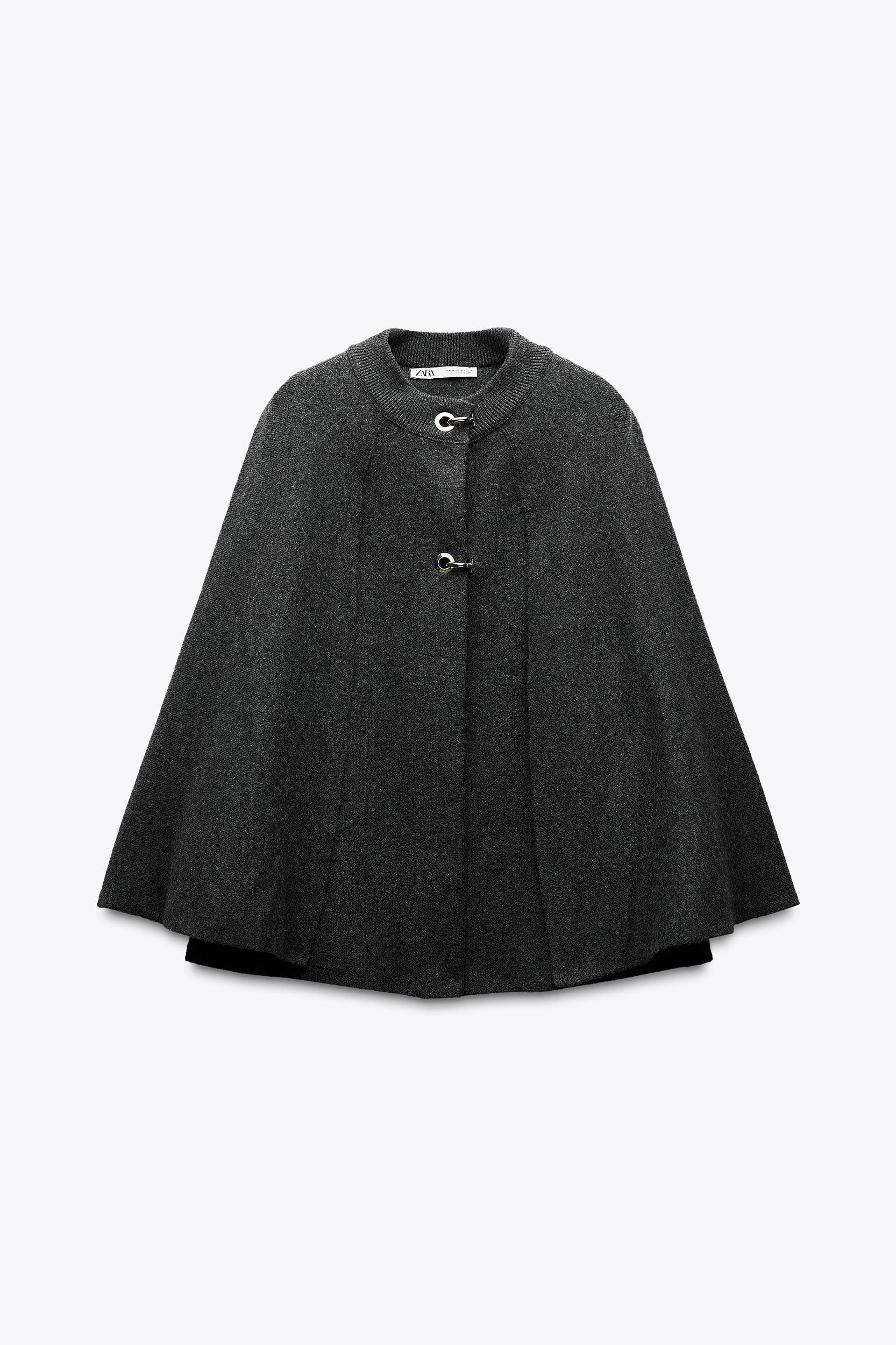 KNIT CAPE COAT Product Image