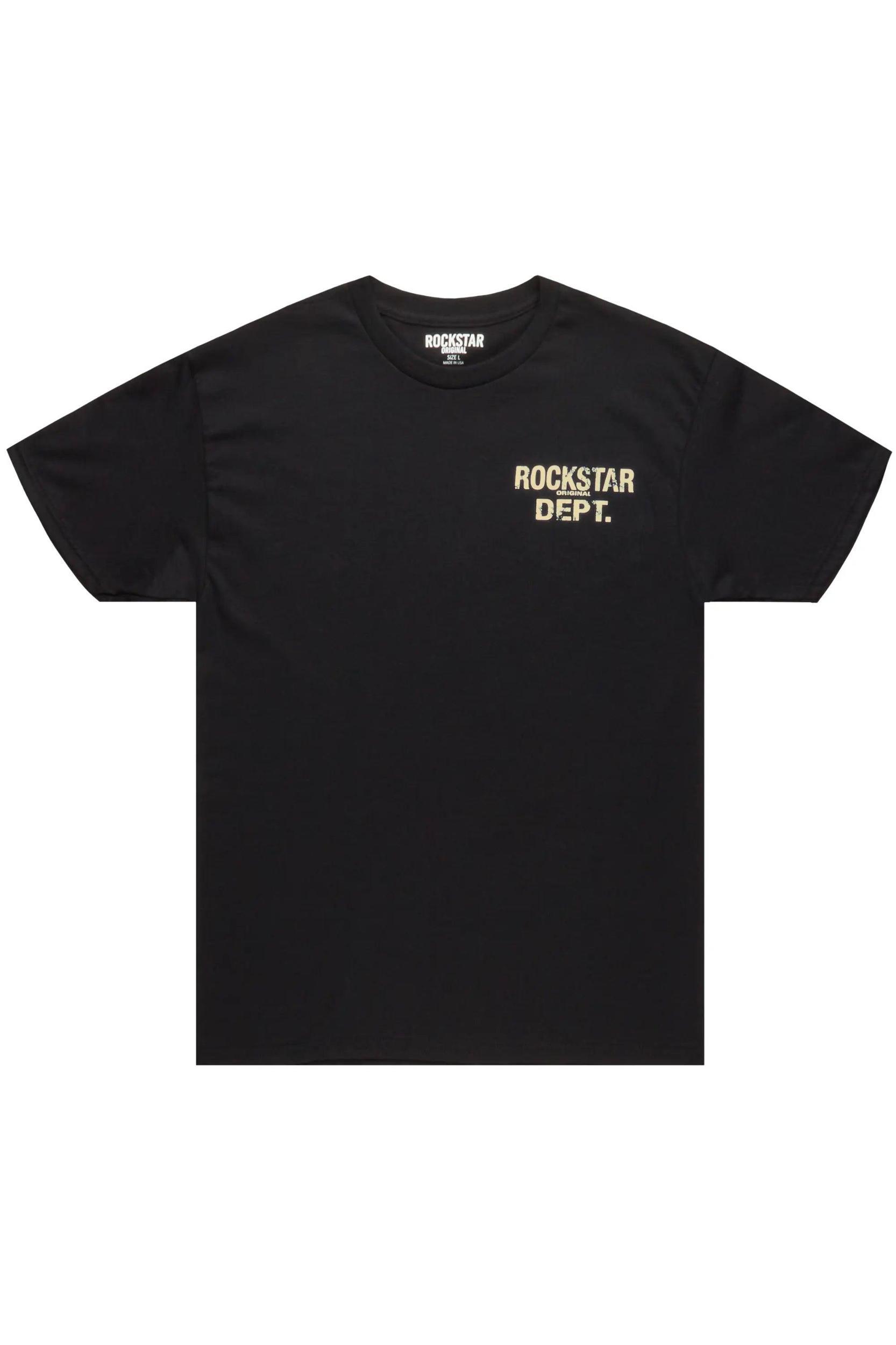 Lake Black/Beige Graphic T-Shirt Male Product Image