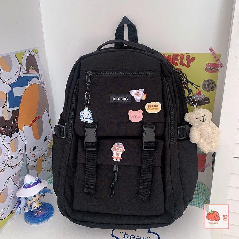 Buckled Nylon Backpack Product Image