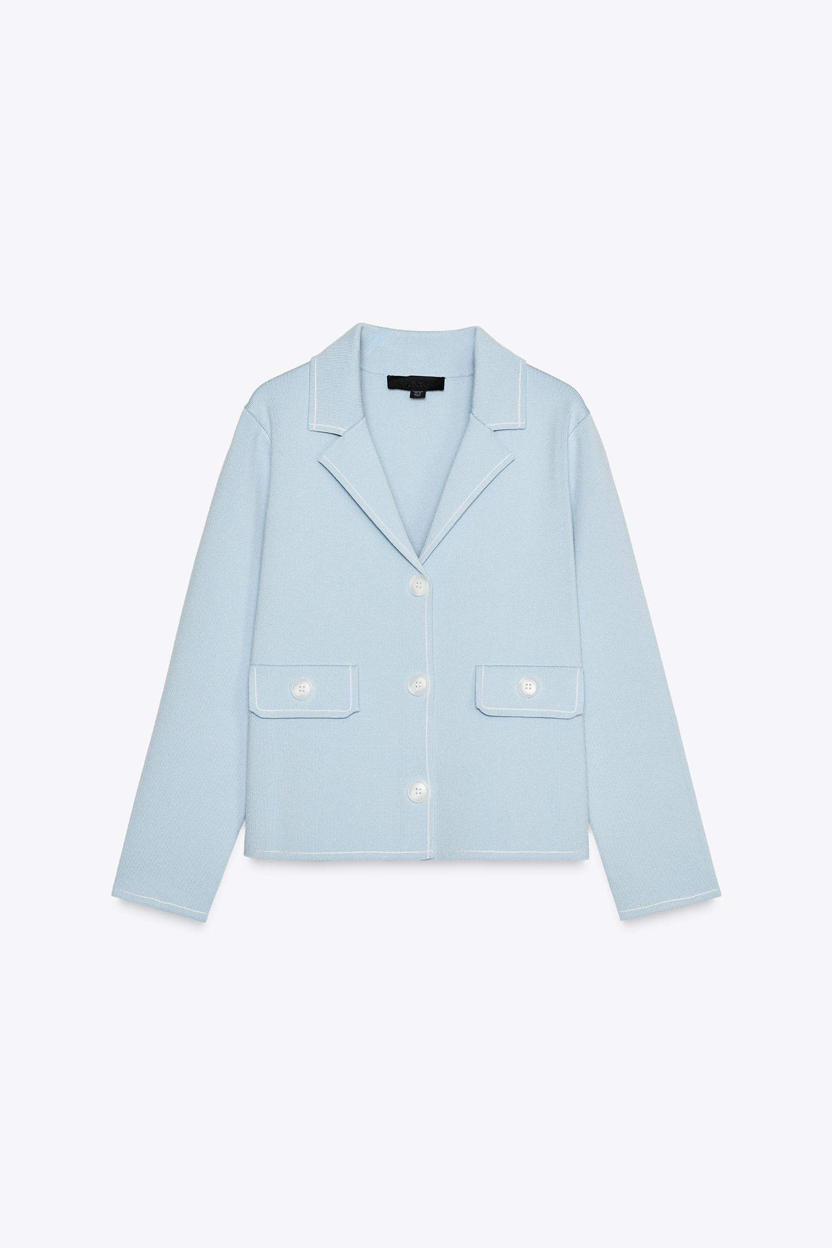TRIM KNIT JACKET Product Image