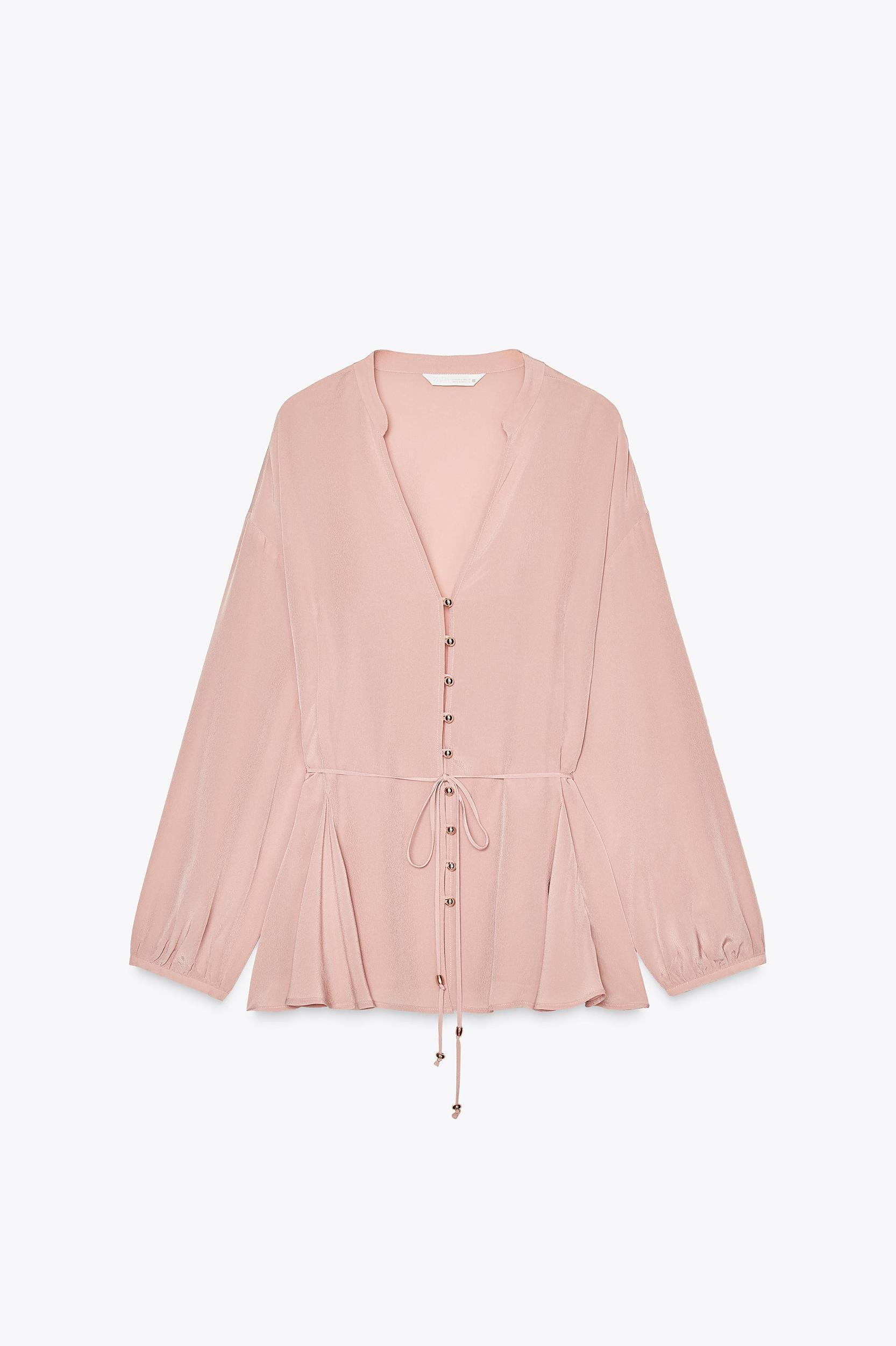 THIN BELT BLOUSE Product Image